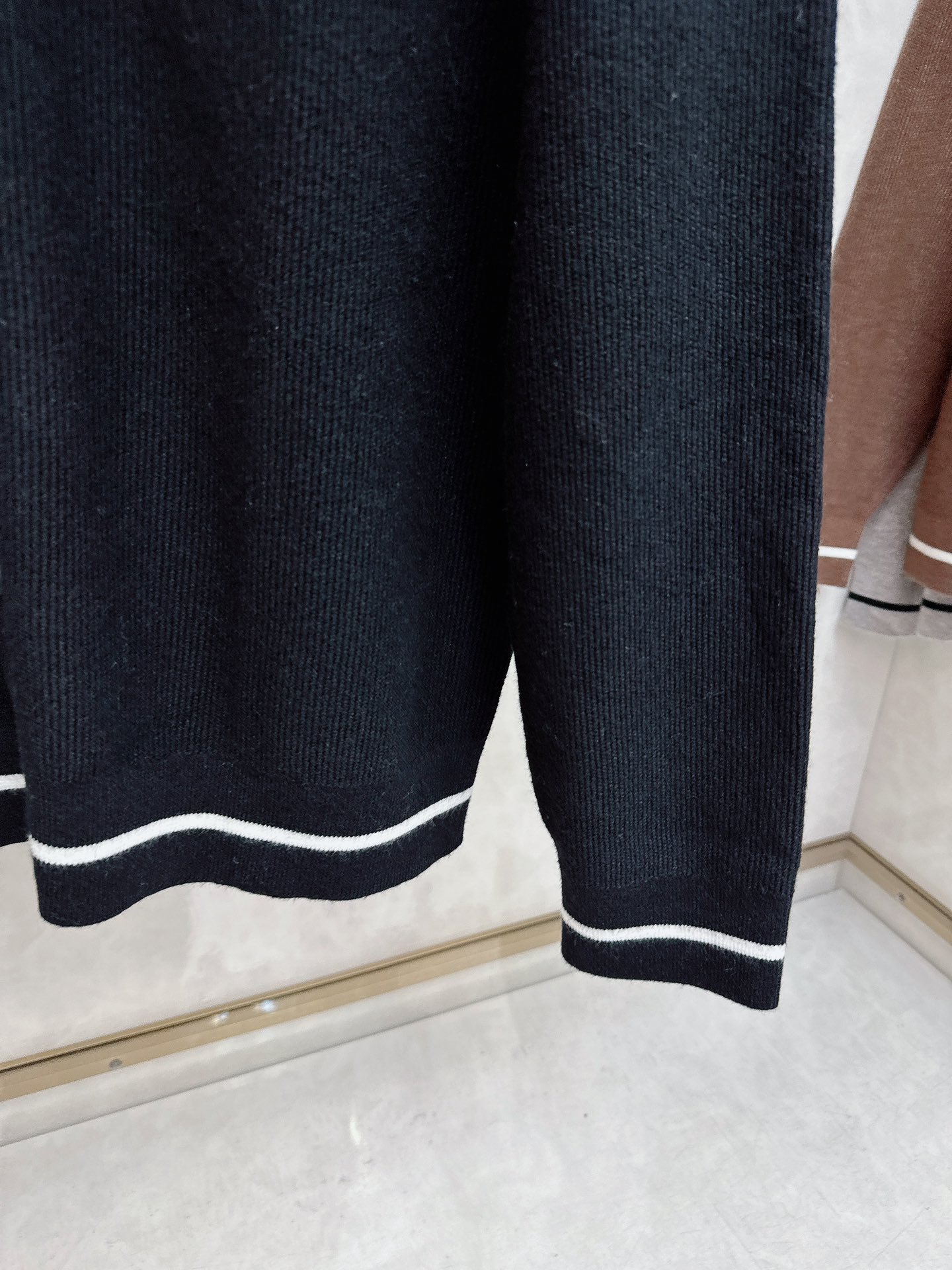 BrunelloCucinelli布鲁内洛．库奇内利 BC 2025ss秋冬新品翻领针织毛衣外套，美式穿