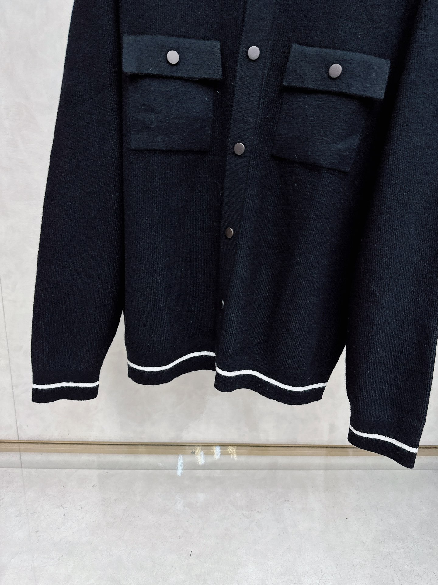 BrunelloCucinelli布鲁内洛．库奇内利 BC 2025ss秋冬新品翻领针织毛衣外套，美式穿