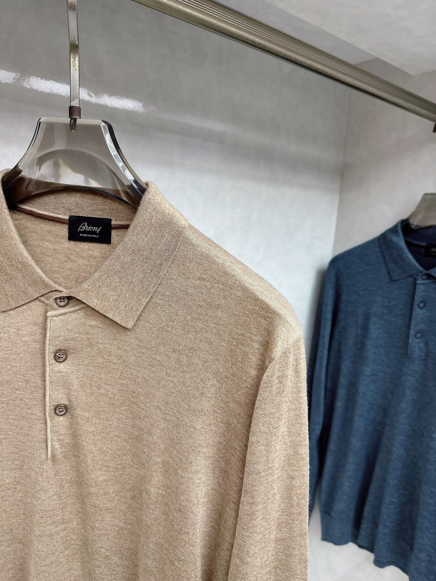 lp🆕 秋冬季新款！-男士翻领长袖羊毛打底衫，秋冬最新款男士打底衫，新品种高品质进入美利诺纱线，四平针双