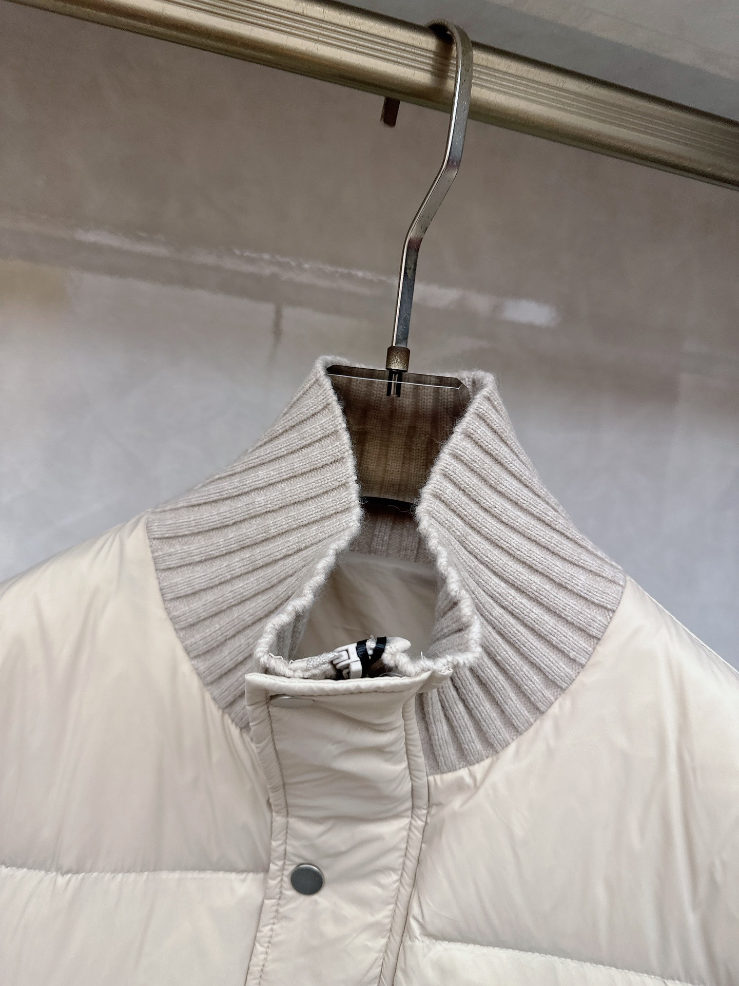 【ThomBrownet】TB家针织拼接四条杠带帽羽绒服女款越简单就越好看!!永恒不变的真理门简实穿主义