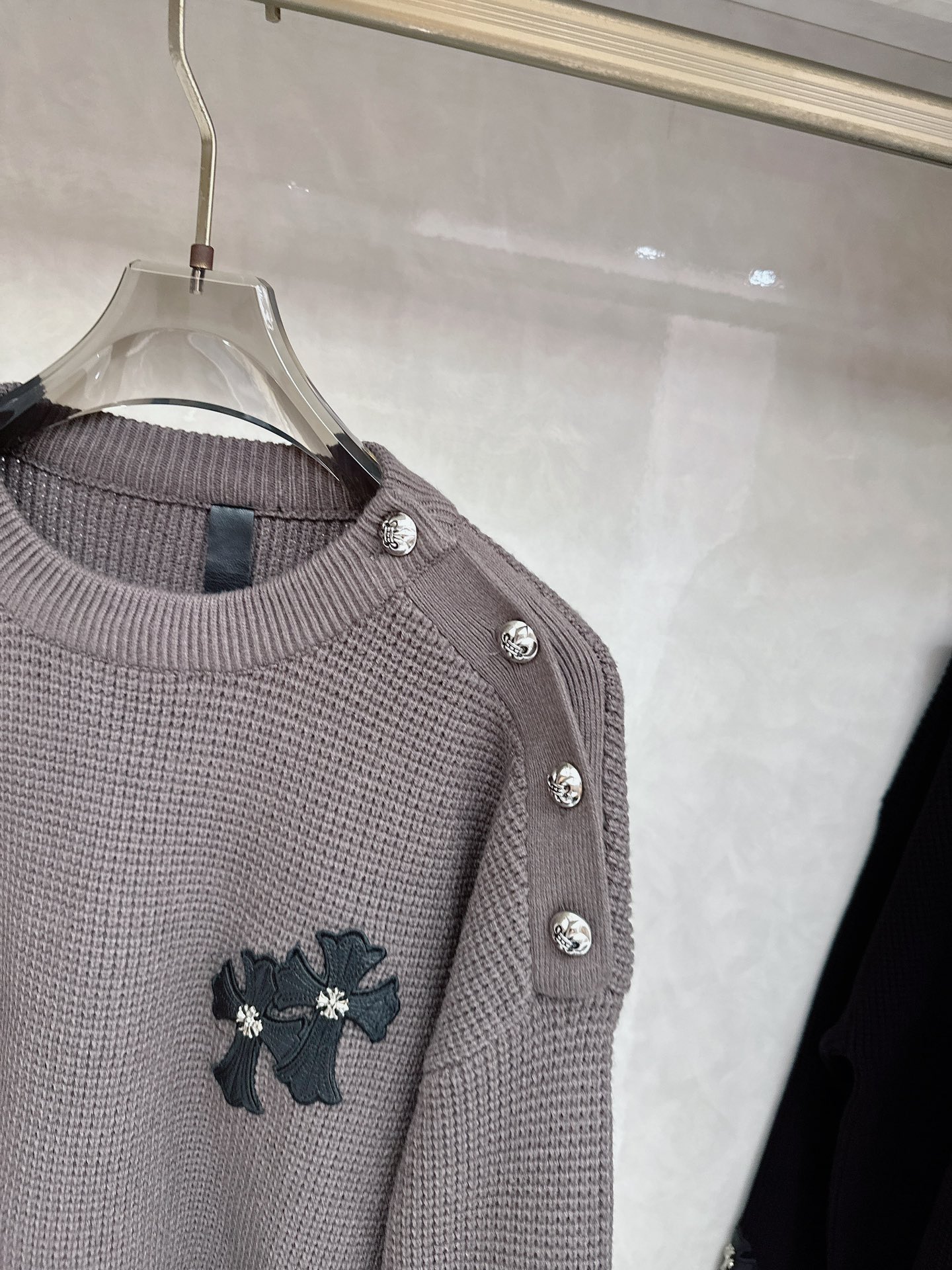 克罗心新款毛衫毛衣，上身舒适，不挑身材 男女同款，秋冬毛衣，是今年最好看的情侣装，秋冬必备百搭不出错，洋