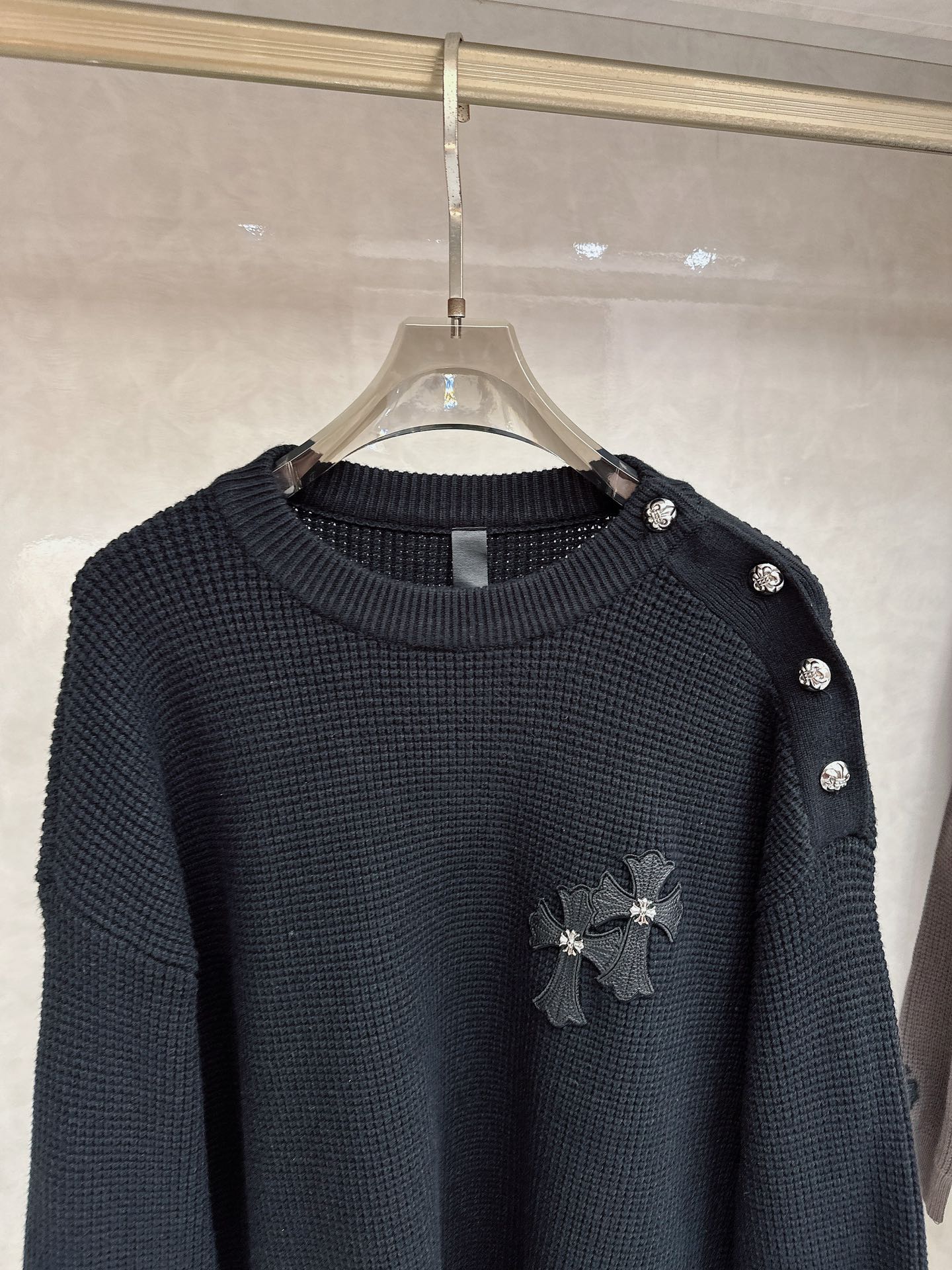 克罗心新款毛衫毛衣，上身舒适，不挑身材 男女同款，秋冬毛衣，是今年最好看的情侣装，秋冬必备百搭不出错，洋