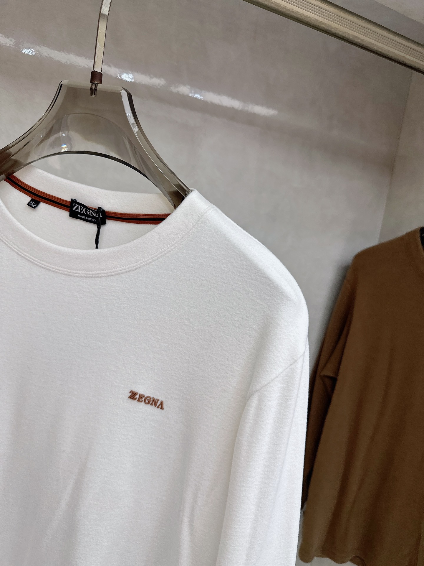 杰尼亚 2025新款原单男士休闲抓绒长袖 高端定制 高版本 时尚百搭爆款⚠️⚠️✨✨进口面料 手感超柔软