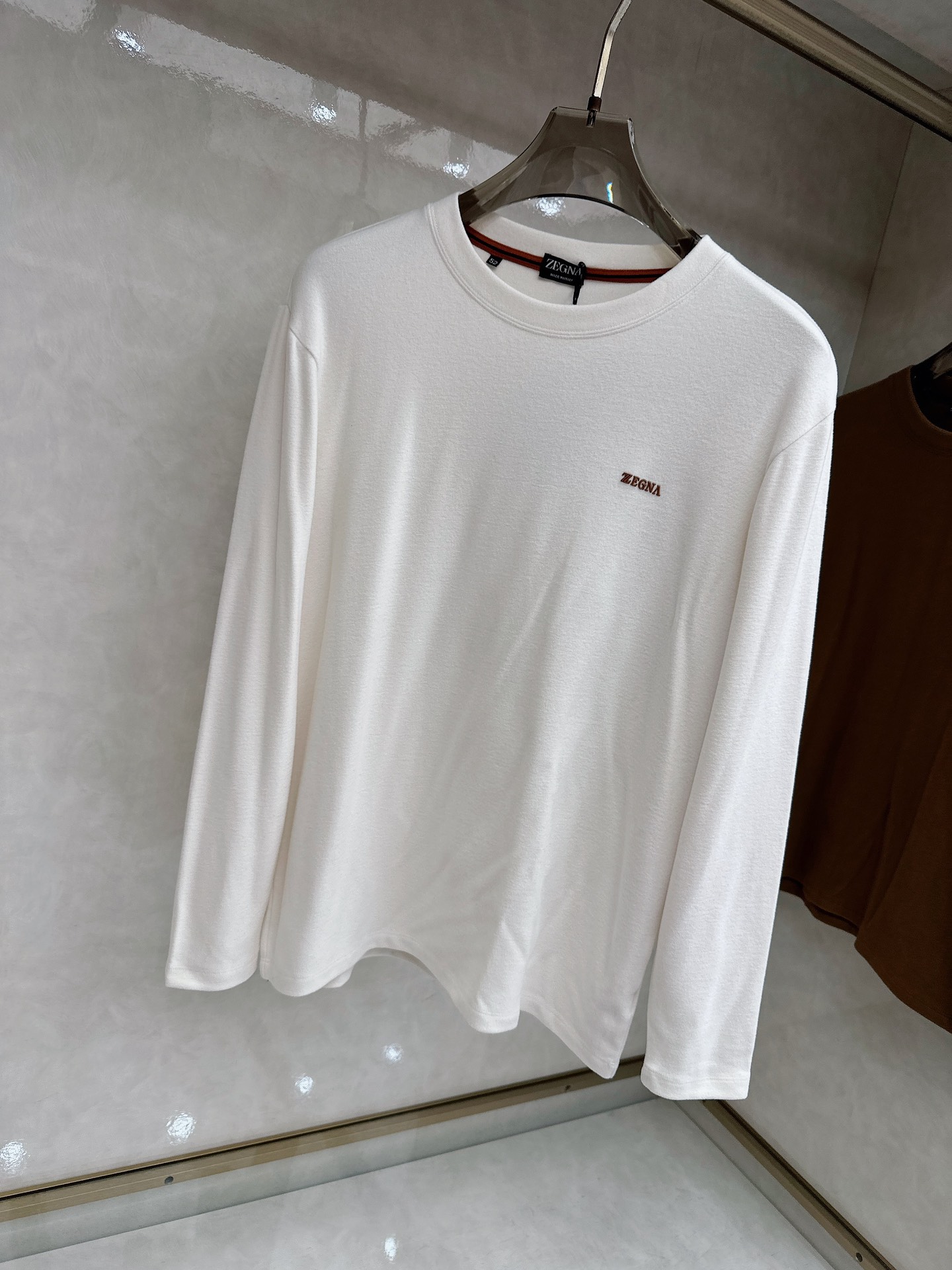 杰尼亚 2025新款原单男士休闲抓绒长袖 高端定制 高版本 时尚百搭爆款⚠️⚠️✨✨进口面料 手感超柔软