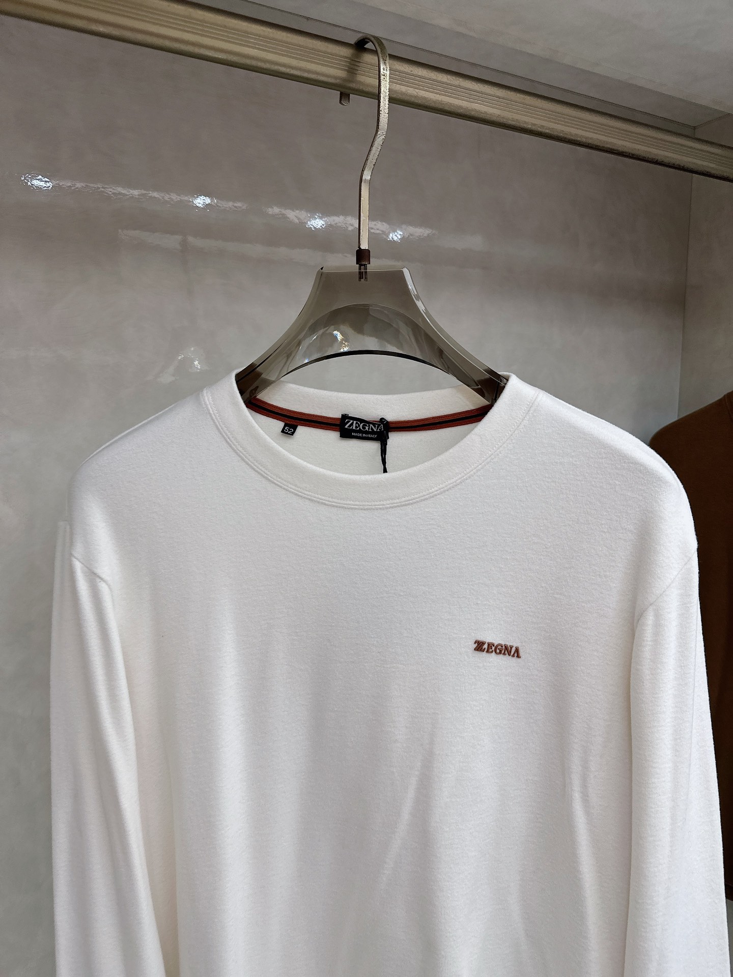 杰尼亚 2025新款原单男士休闲抓绒长袖 高端定制 高版本 时尚百搭爆款⚠️⚠️✨✨进口面料 手感超柔软