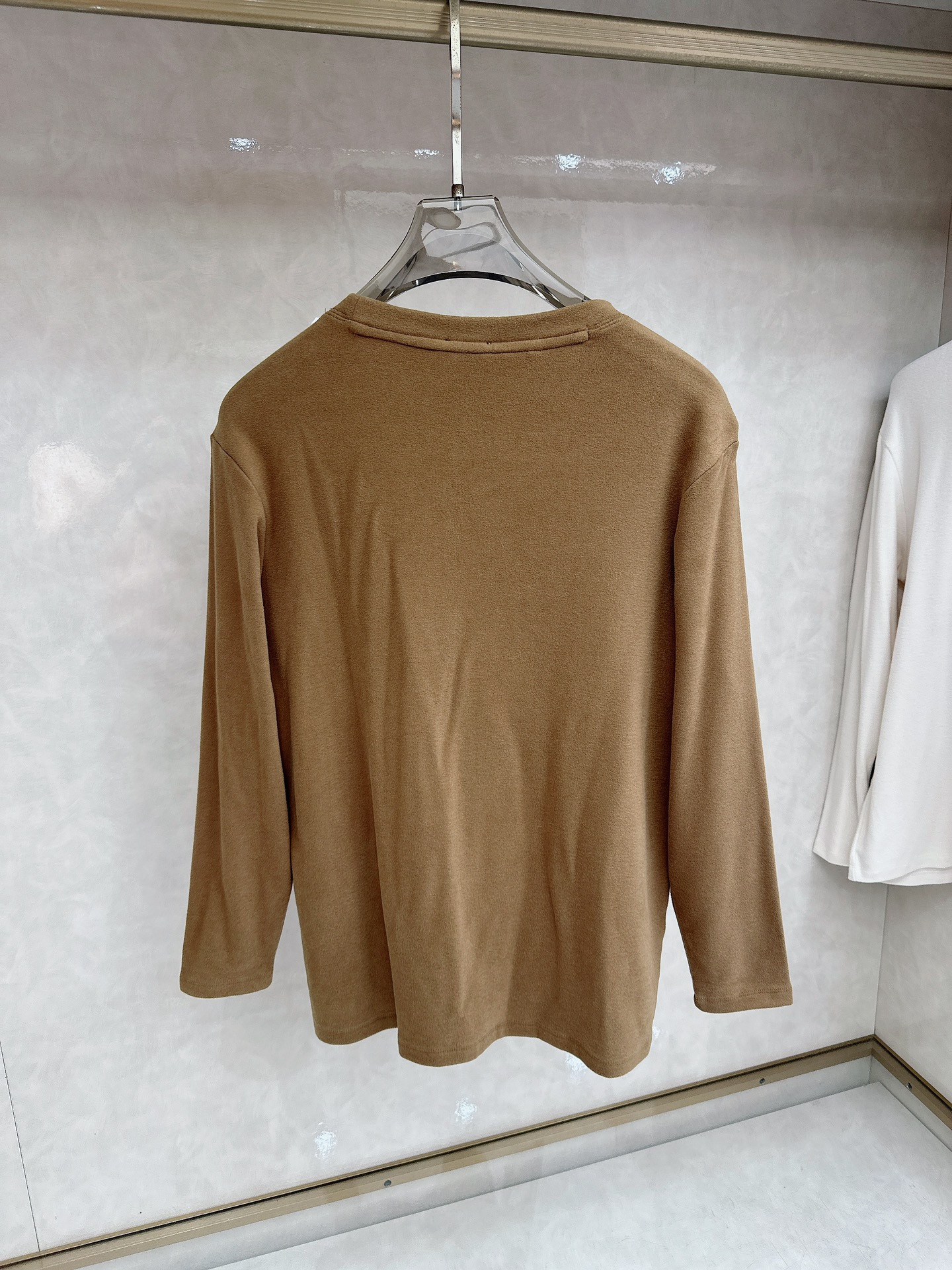 杰尼亚 2025新款原单男士休闲抓绒长袖 高端定制 高版本 时尚百搭爆款进口面料 手感超柔软细腻 穿着亲