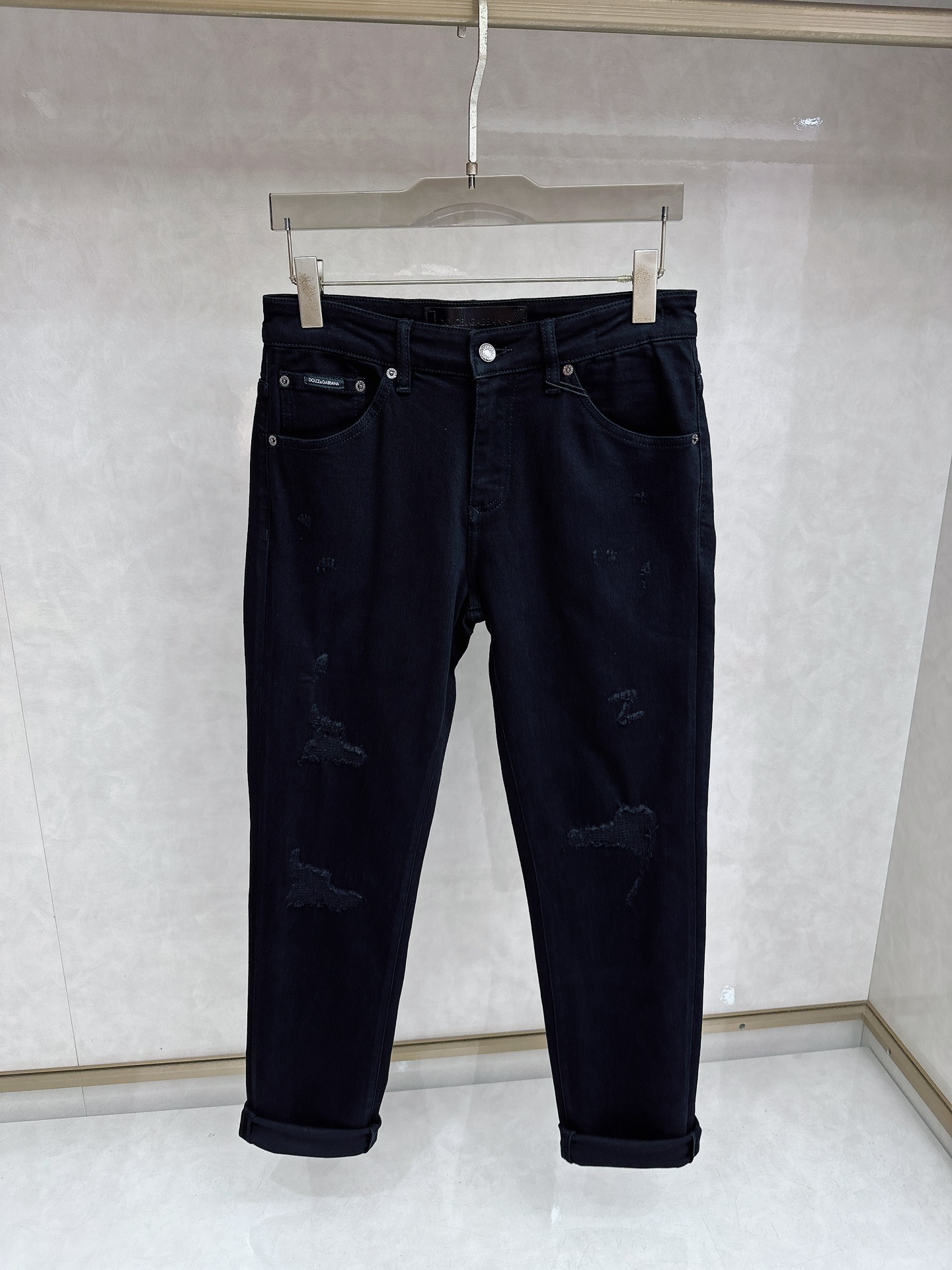 DG 2025秋冬🔥🔥新款现货上市，原单爆款牛仔裤👖超级定制款，原版五金，超级重工工艺，版型超赞👍细节做