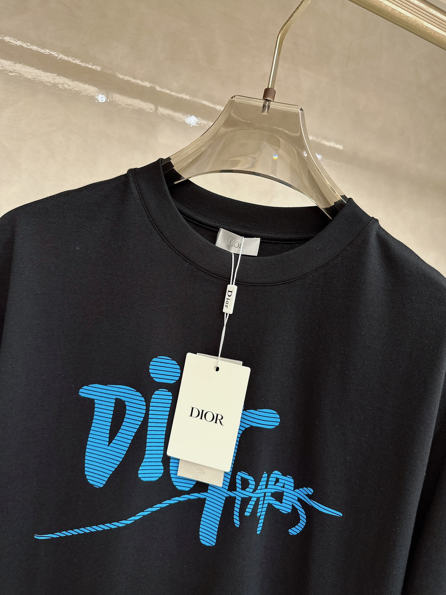 Dior 迪奥 2026ss 春夏新款首发专柜最新款短袖圆领T恤 高端订制 设计前卫时尚！品牌logo重