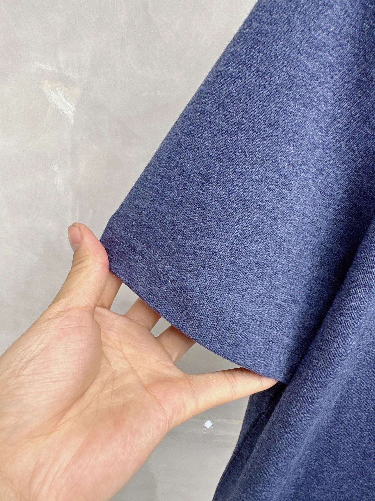 Loro piana 顶级品质Loro piana徽标刺绣衬衫领彩棉短袖T恤，三标齐全，原版定制logo