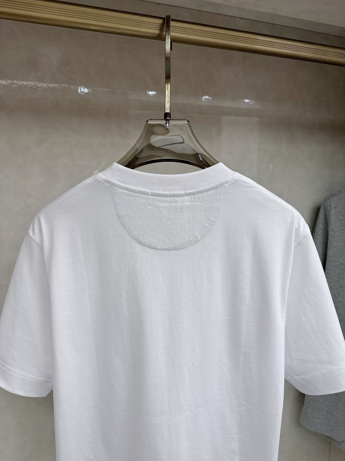 BC 2026顶级品质BC徽标刺绣圆领棉质短袖T恤，原版定织顶级220g纯棉平纹针织面料，手感如丝绸般柔