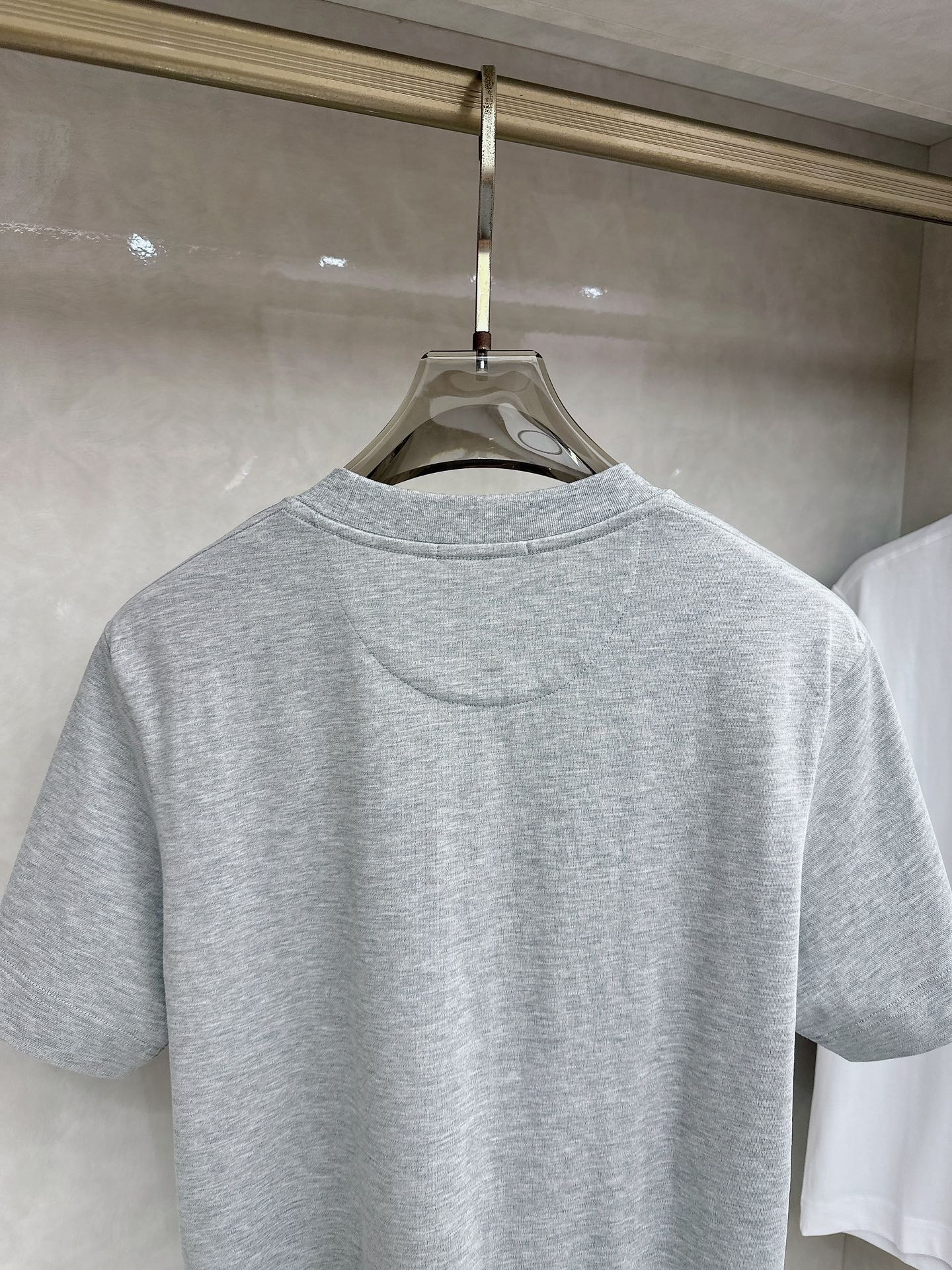 BC 2026顶级品质BC徽标刺绣圆领棉质短袖T恤，原版定织顶级220g纯棉平纹针织面料，手感如丝绸般柔