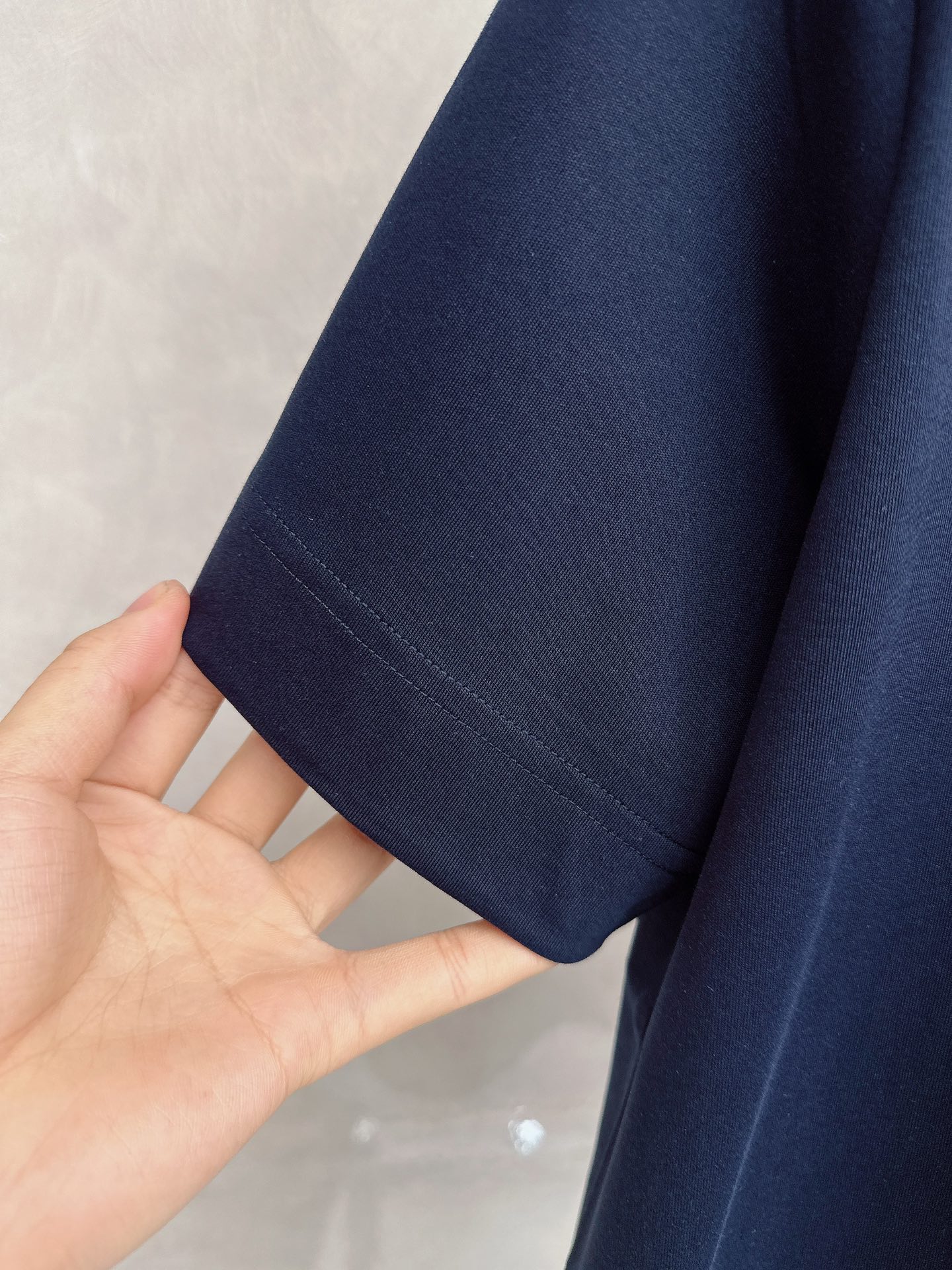 BC 2026顶级品质BC徽标刺绣圆领棉质短袖T恤，原版定织顶级220g纯棉平纹针织面料，手感如丝绸般柔