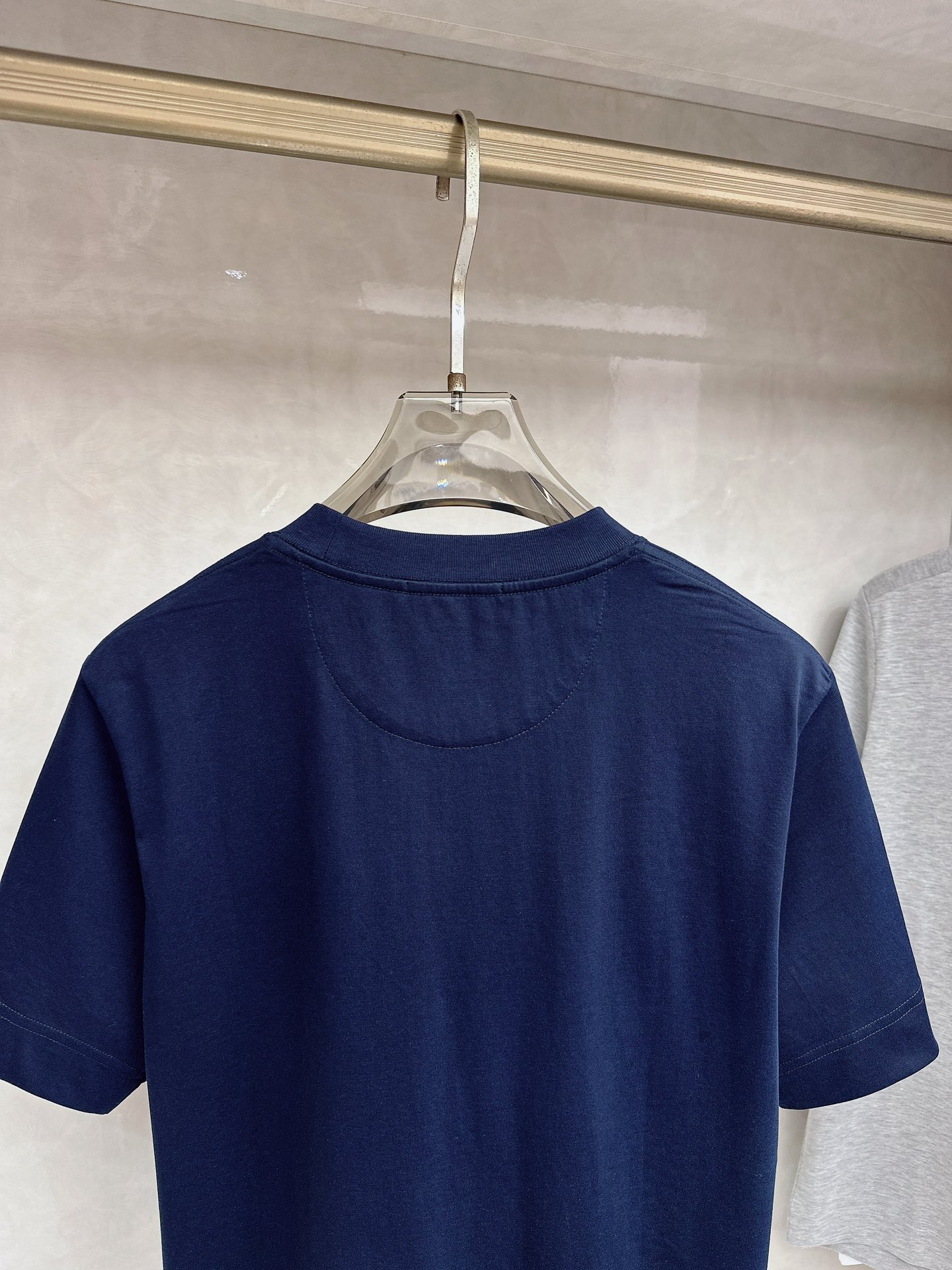 BC 2026顶级品质BC徽标刺绣圆领棉质短袖T恤，原版定织顶级220g纯棉平纹针织面料，手感如丝绸般柔