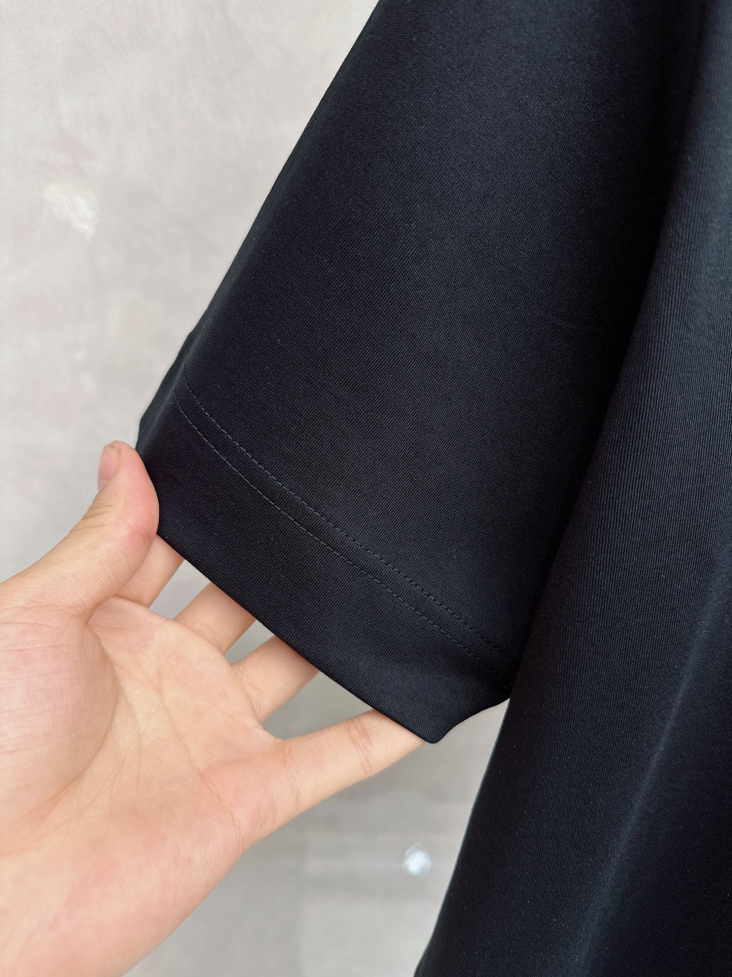 BC 2026顶级品质BC徽标刺绣圆领棉质短袖T恤，原版定织顶级220g纯棉平纹针织面料，手感如丝绸般柔