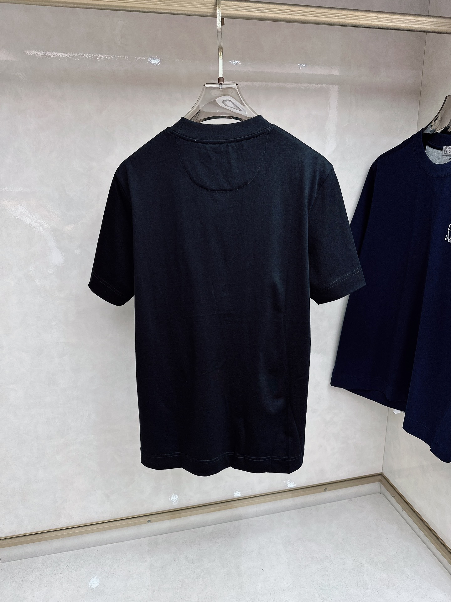 BC 2026顶级品质BC徽标刺绣圆领棉质短袖T恤，原版定织顶级220g纯棉平纹针织面料，手感如丝绸般柔