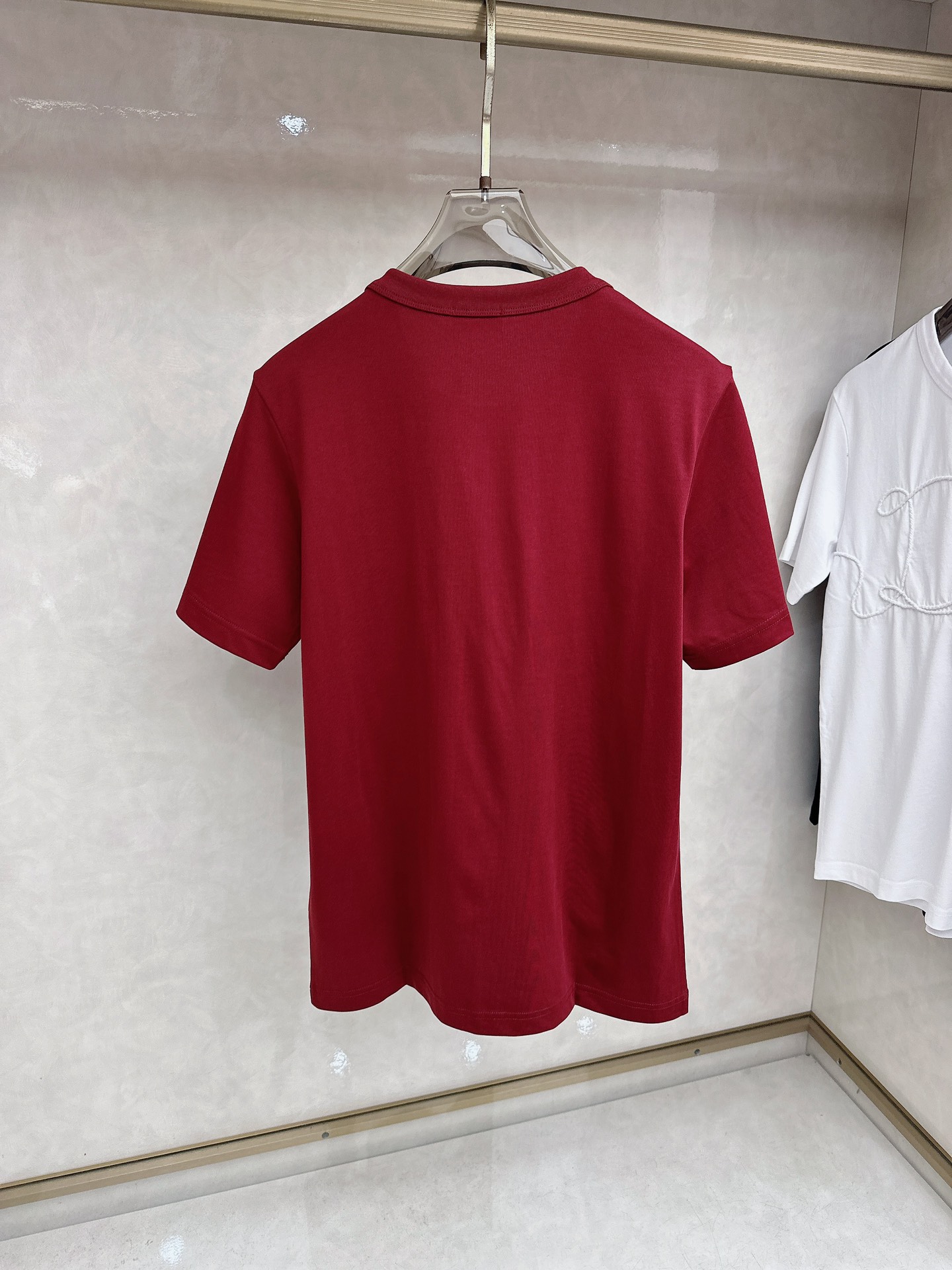 BC 2026顶级品质CD丝带刺绣圆领棉质短袖T恤，原版定织顶级220g纯棉平纹针织面料，手感如丝绸般柔