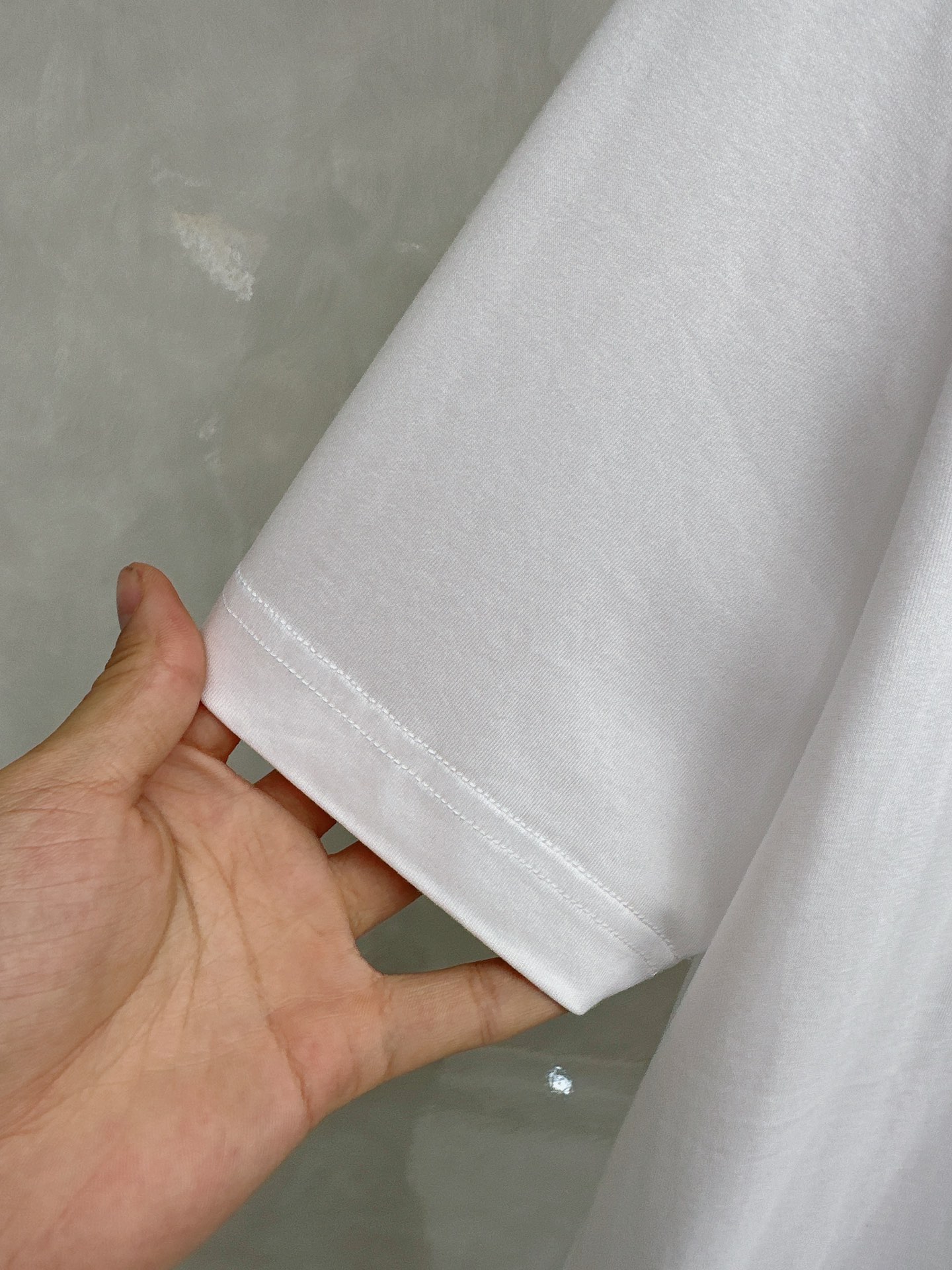 迪奥 2026顶级品质BC徽标刺绣圆领棉质短袖T恤，原版定织顶级220g纯棉平纹针织面料，手感如丝绸般柔