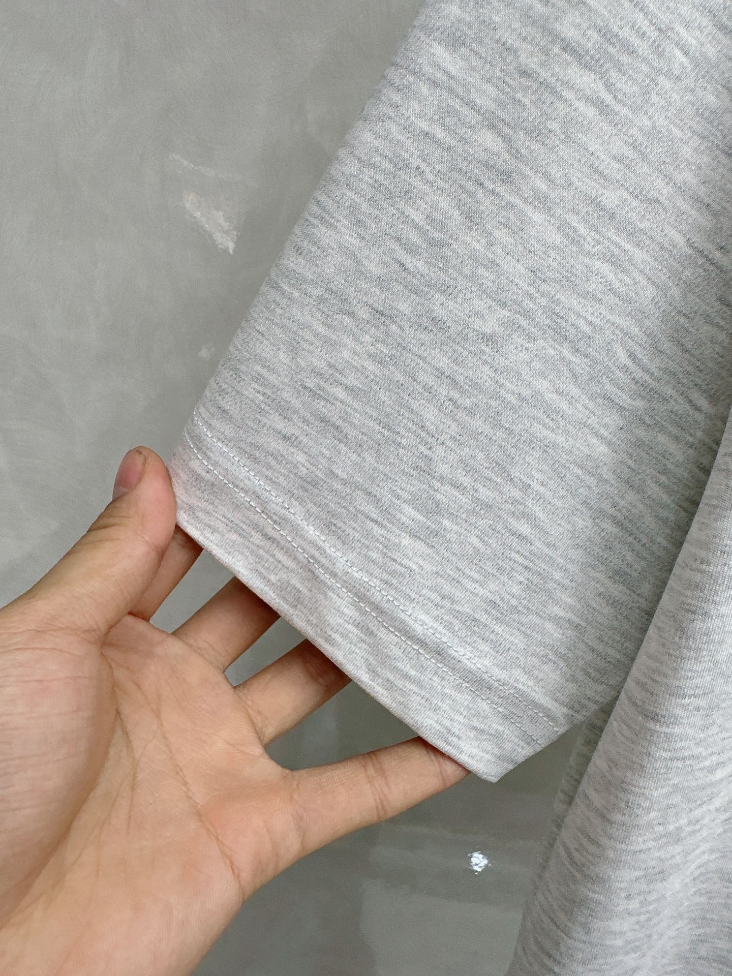 迪奥 2026顶级品质BC徽标刺绣圆领棉质短袖T恤，原版定织顶级220g纯棉平纹针织面料，手感如丝绸般柔