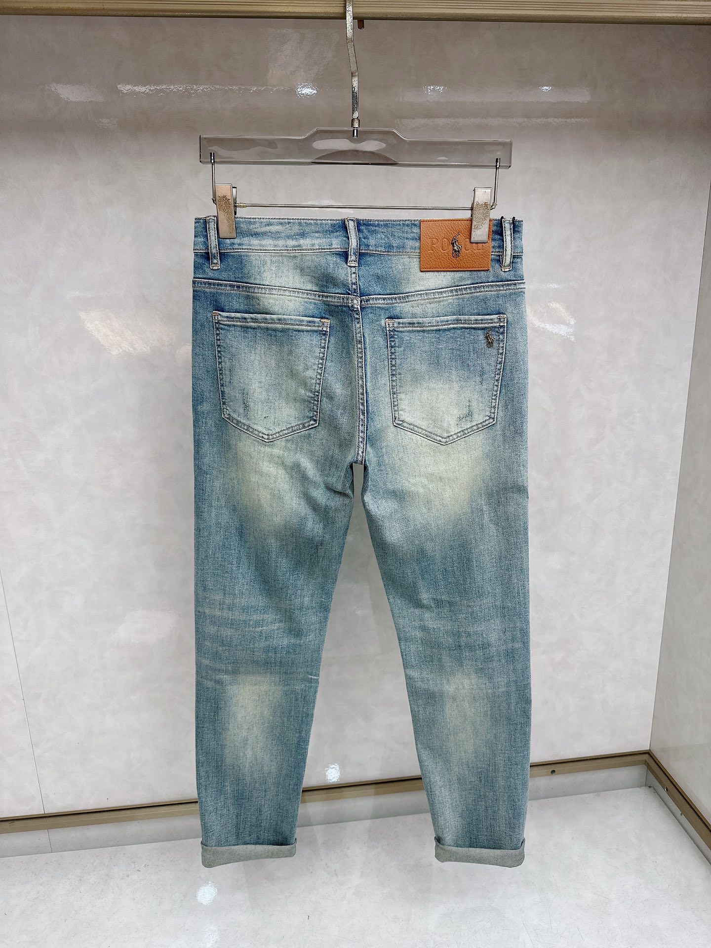 保罗 2026春夏最新推出男士休闲牛仔裤新品！重工水洗牛仔裤！定制面料和一般牛仔布料比起来，更加柔软舒适