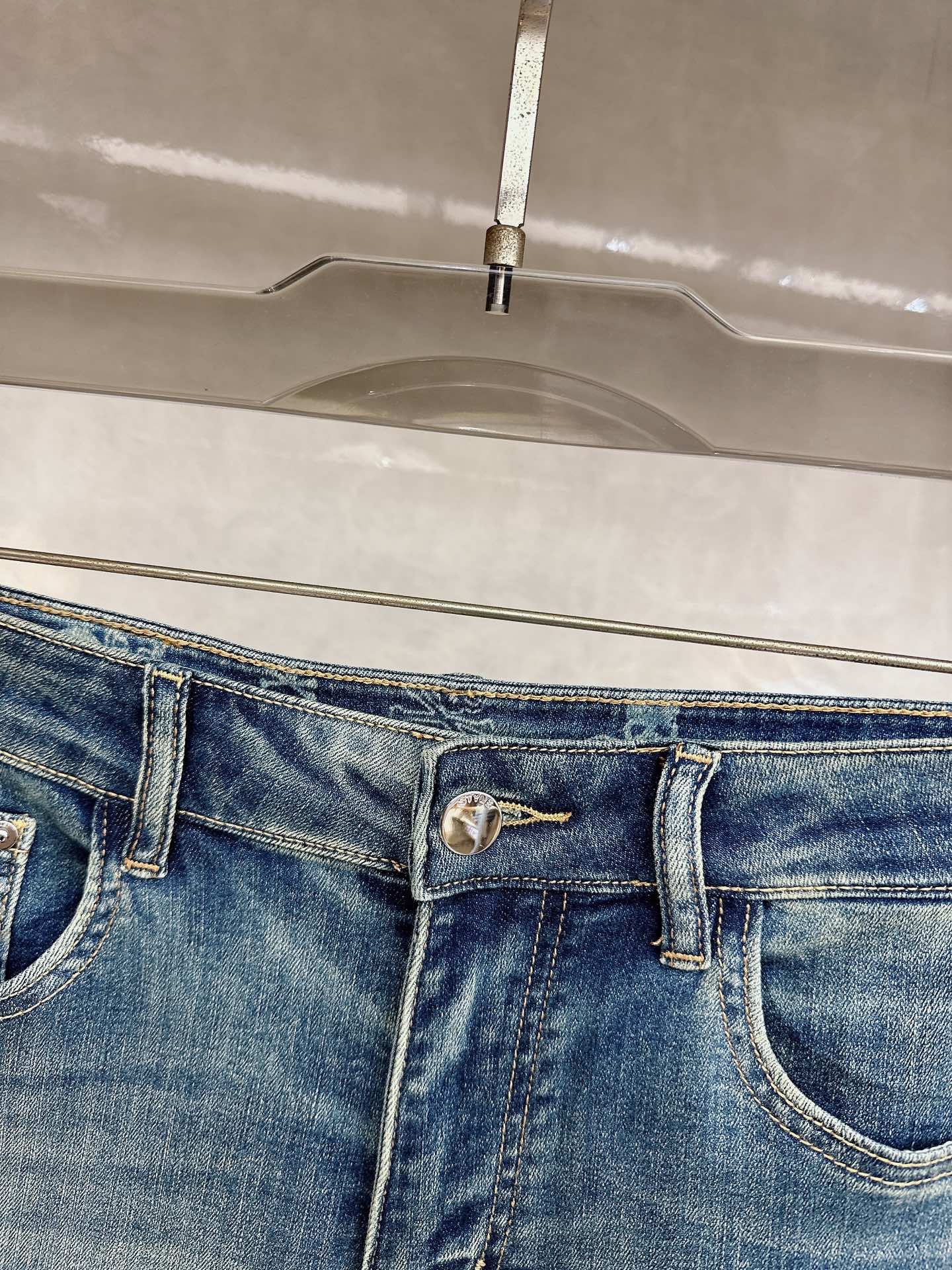 mmj 2026春夏最新推出男士休闲牛仔裤新品！重工水洗牛仔裤！定制面料和一般牛仔布料比起来，更加柔软舒