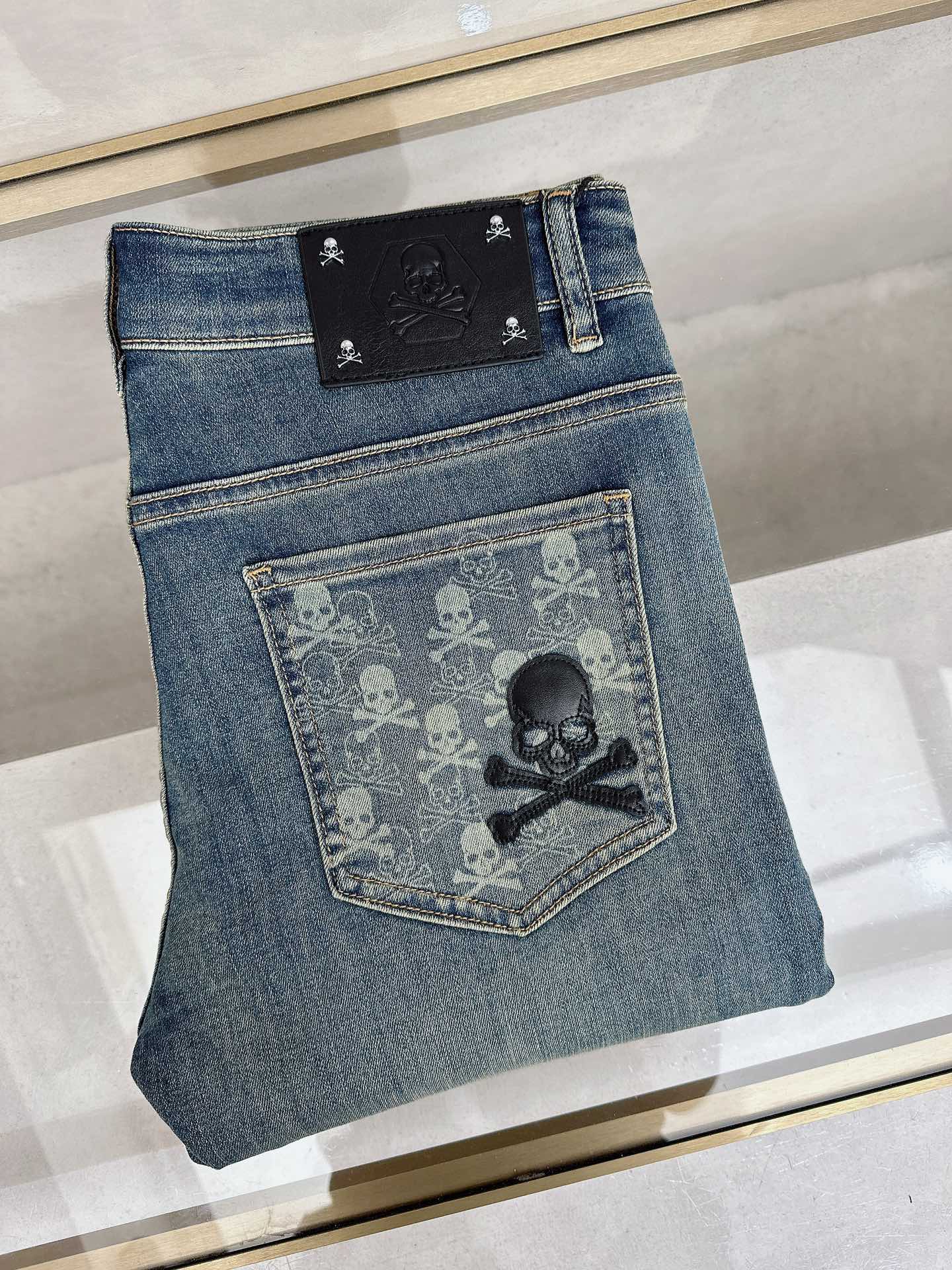 mmj 2026春夏最新推出男士休闲牛仔裤新品！重工水洗牛仔裤！定制面料和一般牛仔布料比起来，更加柔软舒