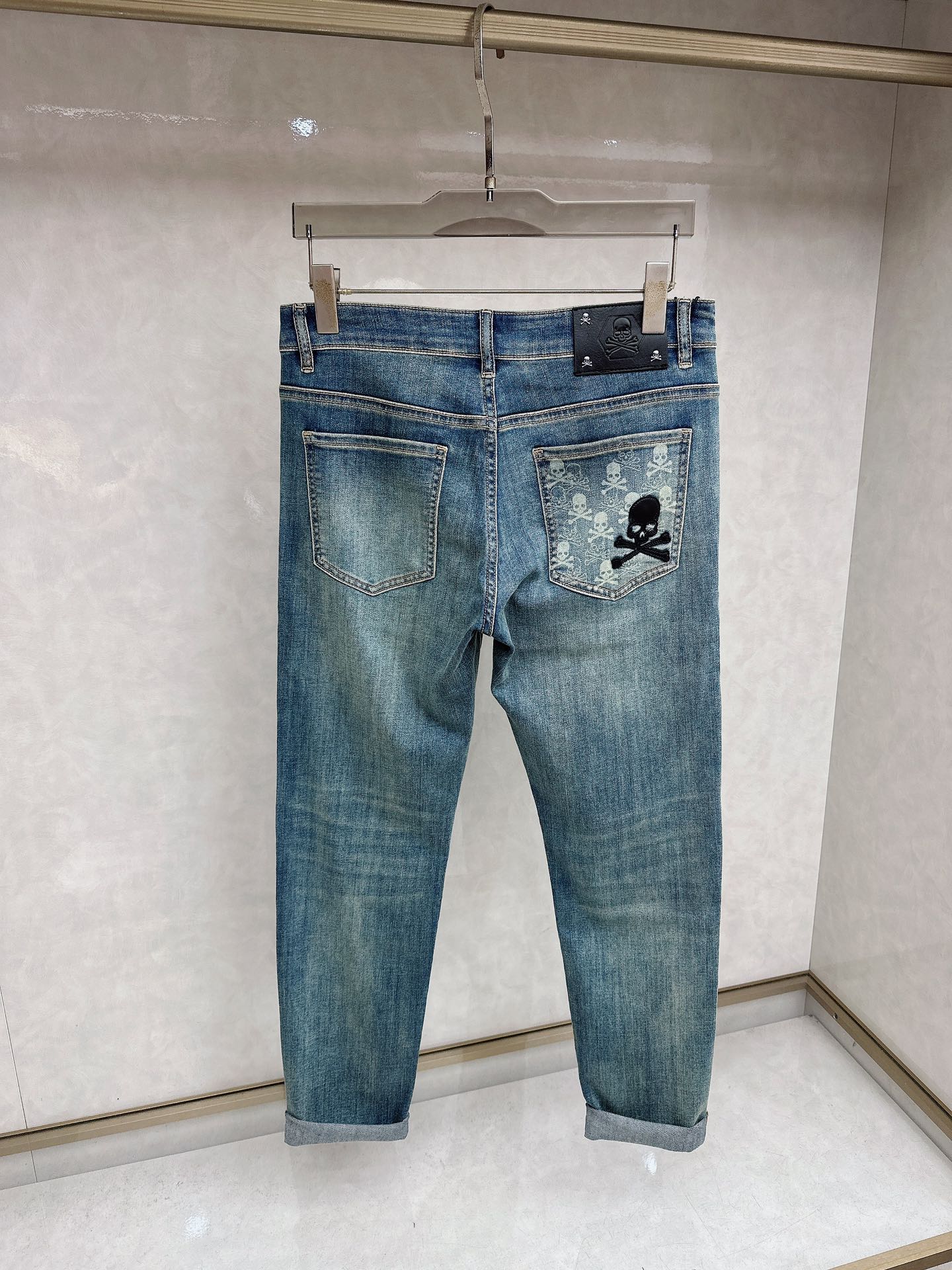 mmj 2026春夏最新推出男士休闲牛仔裤新品！重工水洗牛仔裤！定制面料和一般牛仔布料比起来，更加柔软舒