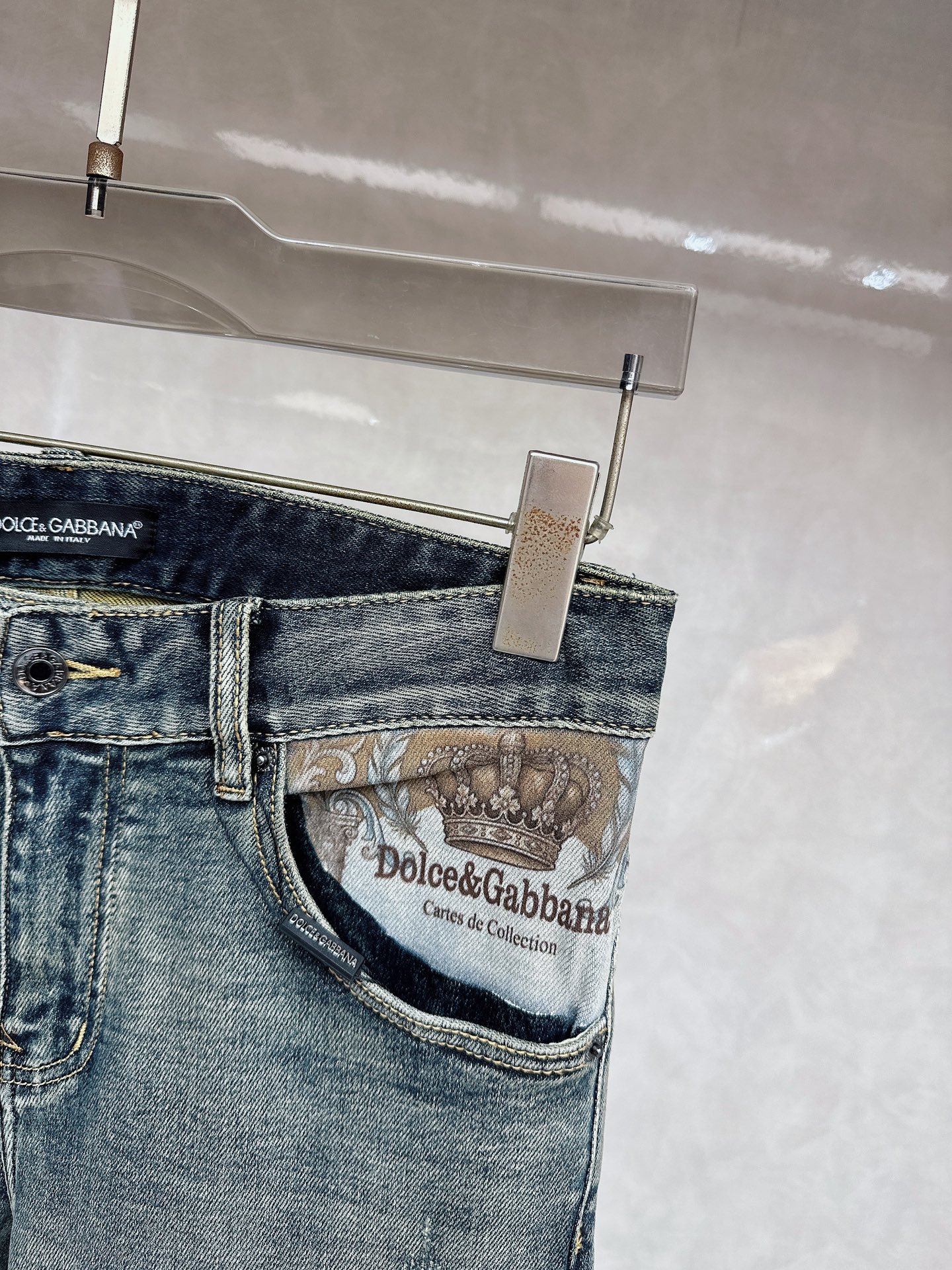 DG 春夏🔥🔥新款现货上市，原单爆款牛仔裤👖超级定制款，原版五金，超级重工工艺，版型超赞👍细节做工无可挑