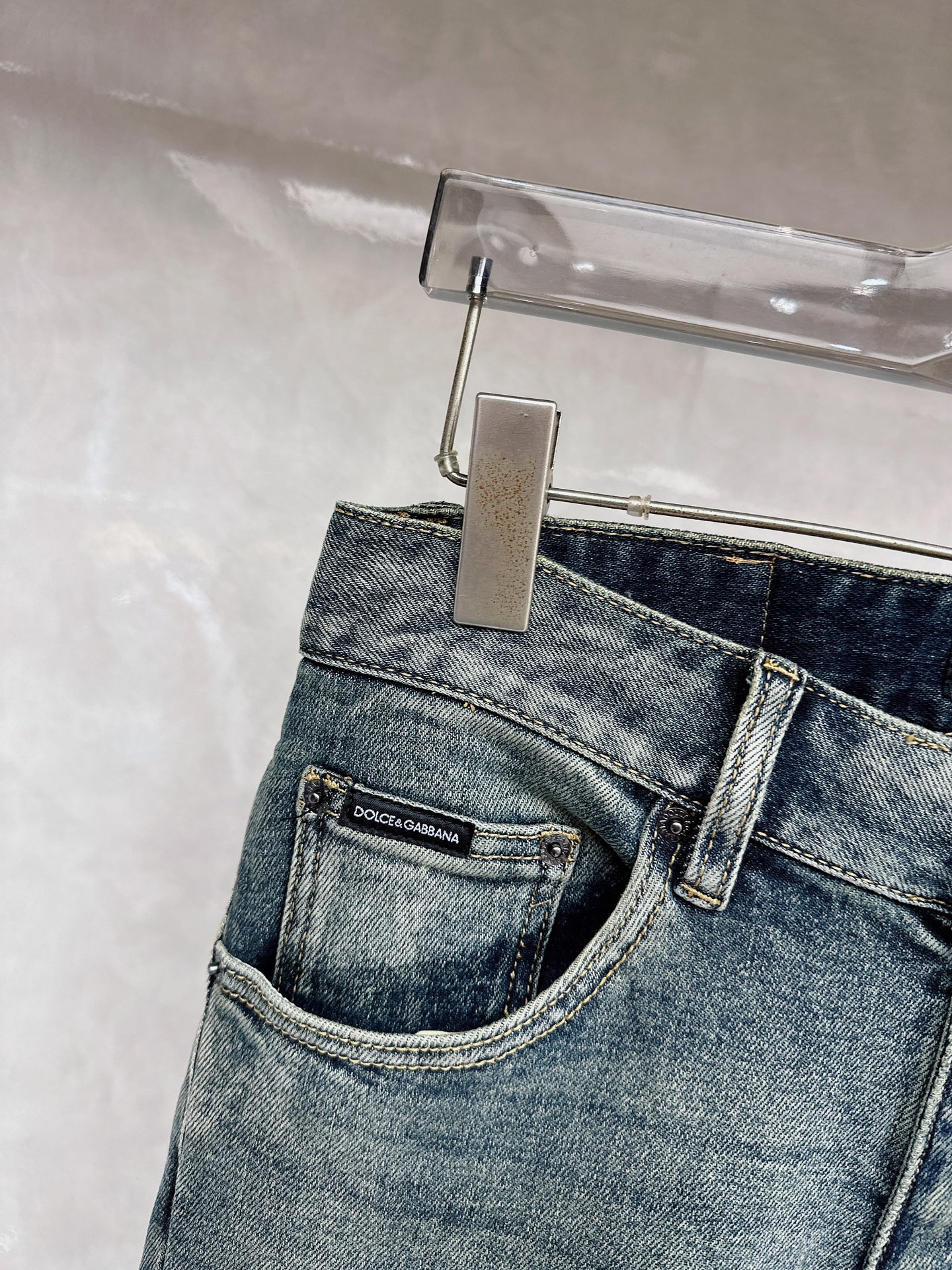 DG 春夏🔥🔥新款现货上市，原单爆款牛仔裤👖超级定制款，原版五金，超级重工工艺，版型超赞👍细节做工无可挑