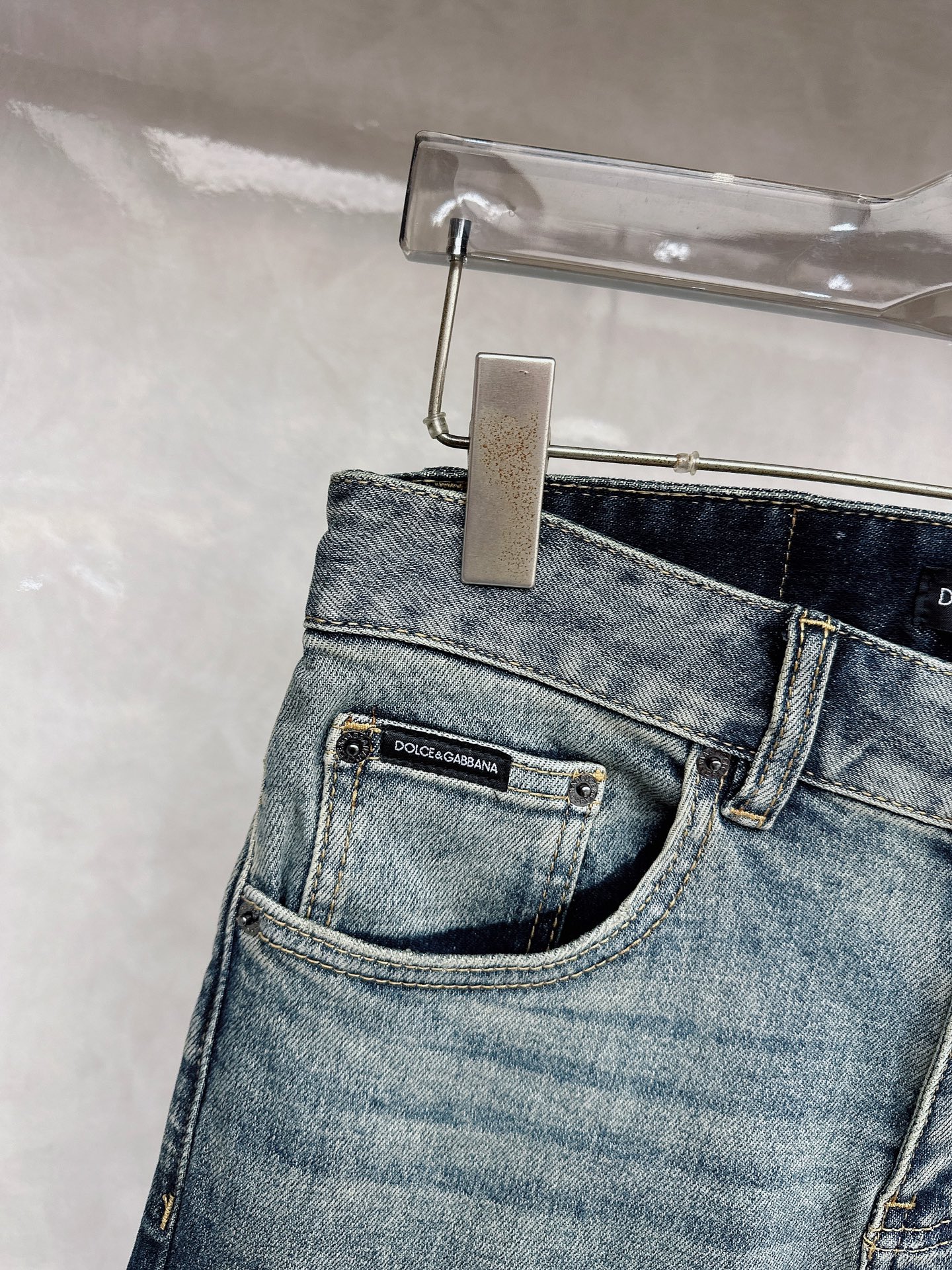 DG 春夏🔥🔥新款现货上市，原单爆款牛仔裤👖超级定制款，原版五金，超级重工工艺，版型超赞👍细节做工无可挑
