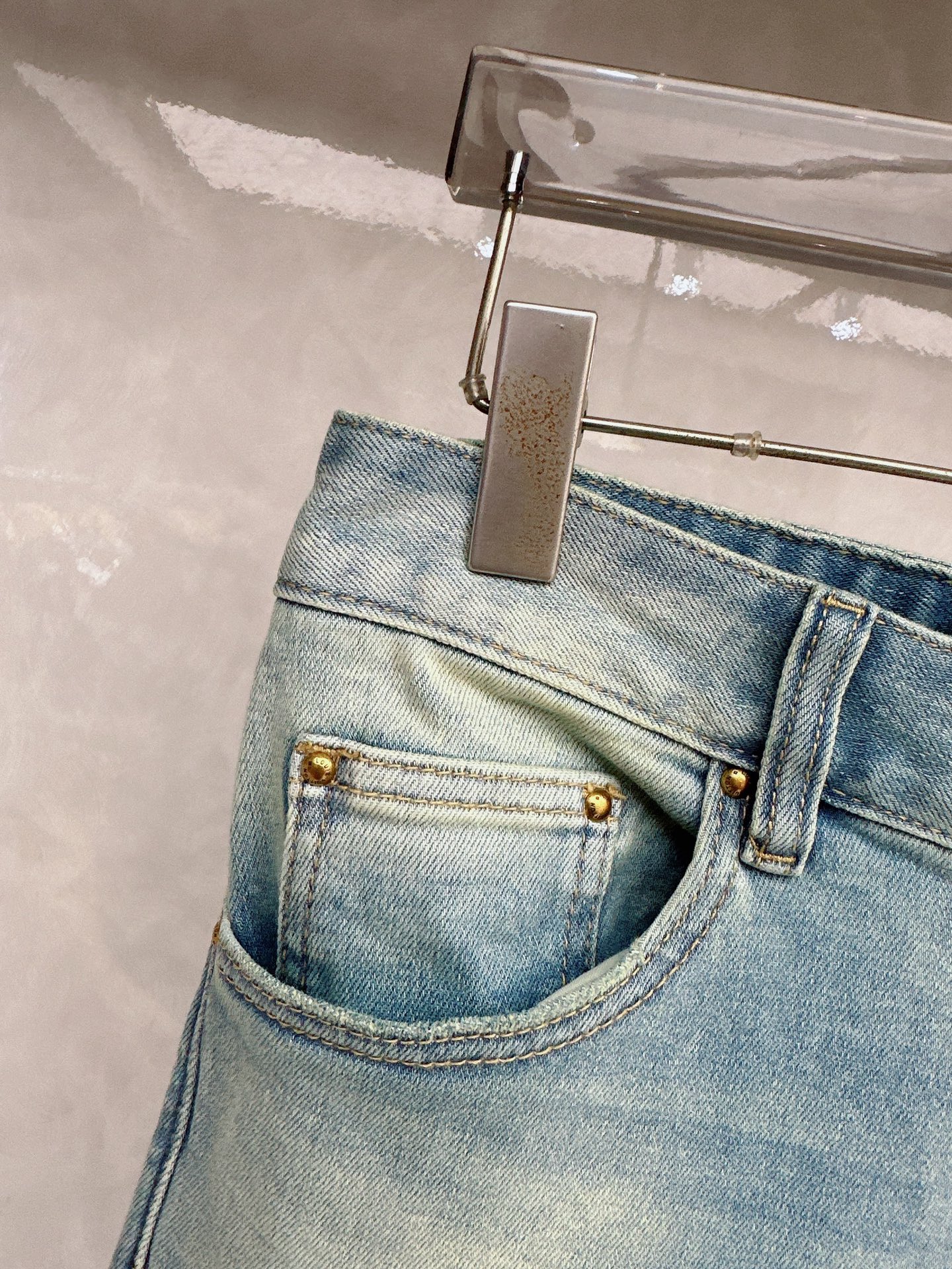 DG 春夏🔥🔥新款现货上市，原单爆款牛仔裤👖超级定制款，原版五金，超级重工工艺，版型超赞👍细节做工无可挑