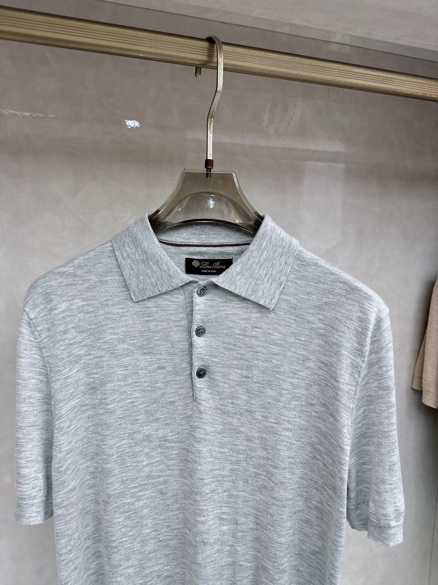 Loro piana 新款原单男士休闲针织短袖 高端定制 高端版本 时尚百搭爆款⚠️⚠️✨✨进口面料 手
