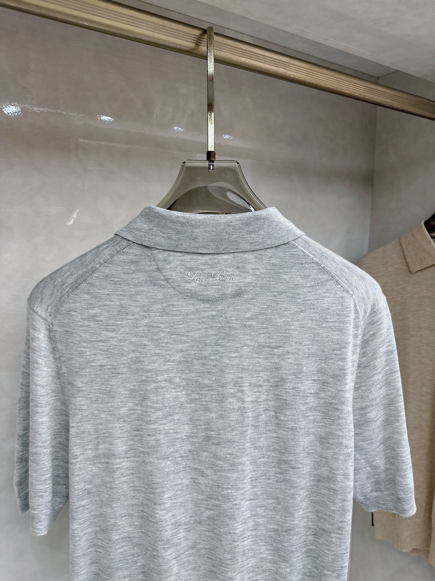 Loro piana 新款原单男士休闲针织短袖 高端定制 高端版本 时尚百搭爆款⚠️⚠️✨✨进口面料 手