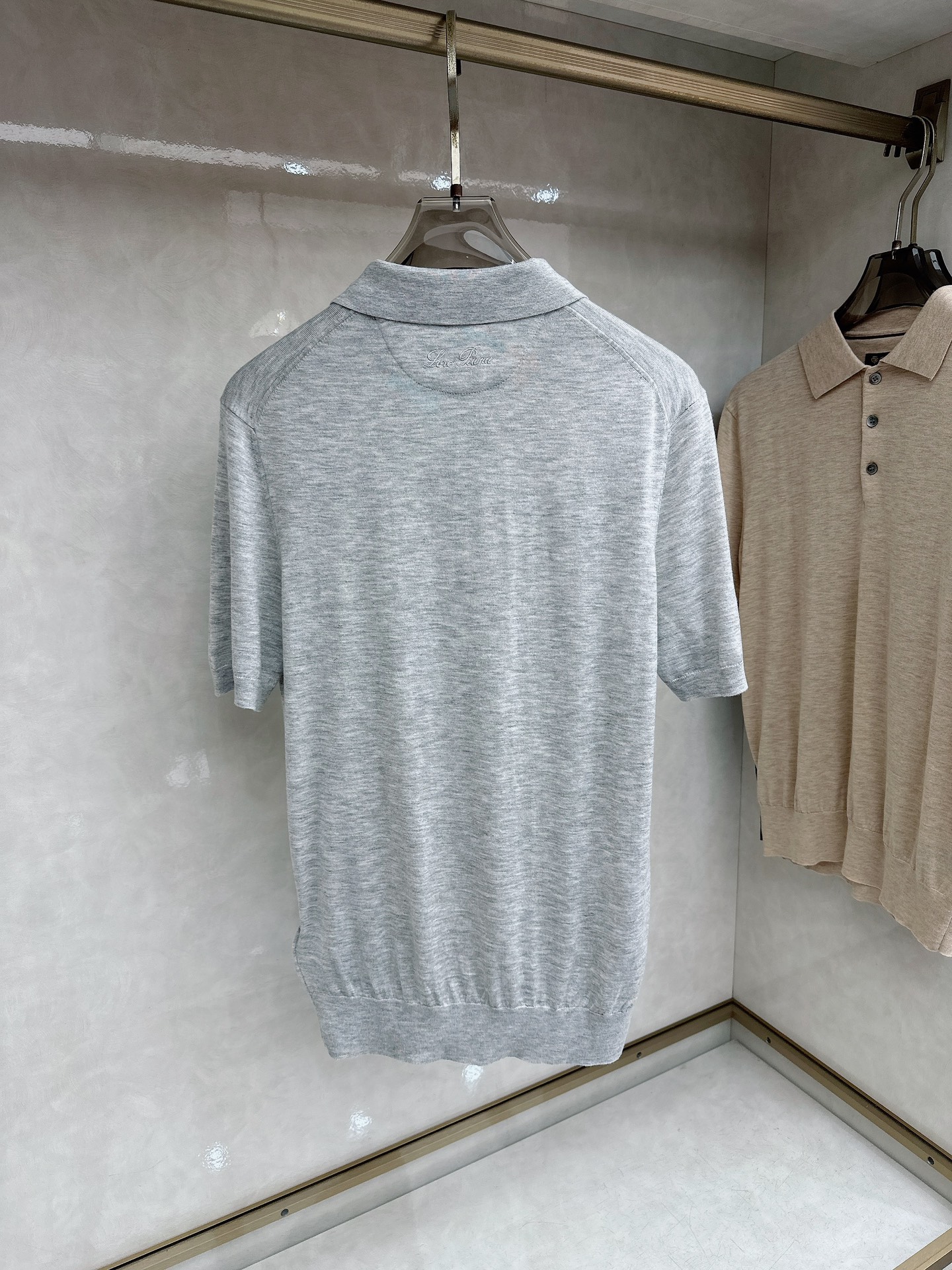 Loro piana 新款原单男士休闲针织短袖 高端定制 高端版本 时尚百搭爆款⚠️⚠️✨✨进口面料 手