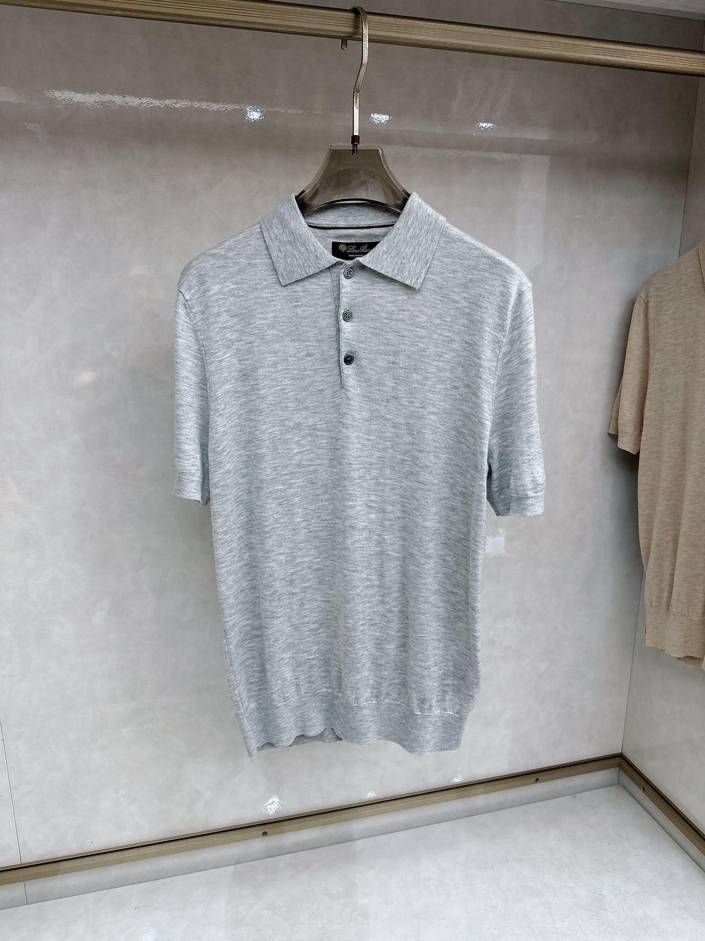 Loro piana 新款原单男士休闲针织短袖 高端定制 高端版本 时尚百搭爆款⚠️⚠️✨✨进口面料 手