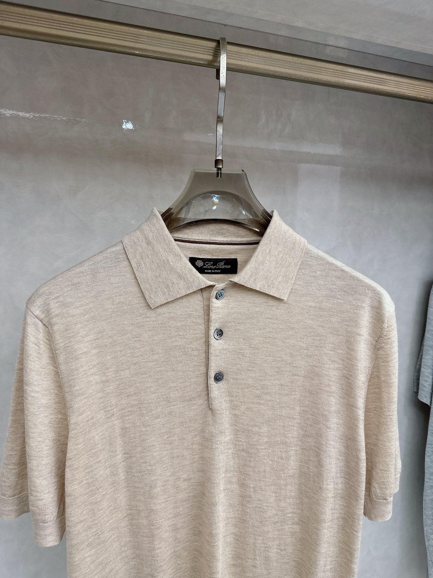 Loro piana 新款原单男士休闲针织短袖 高端定制 高端版本 时尚百搭爆款⚠️⚠️✨✨进口面料 手