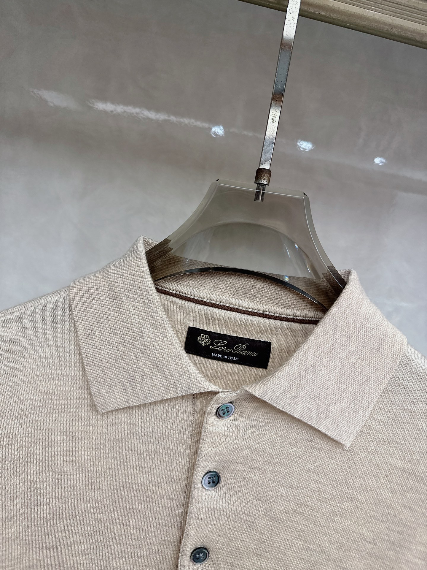 Loro piana 新款原单男士休闲针织短袖 高端定制 高端版本 时尚百搭爆款⚠️⚠️✨✨进口面料 手