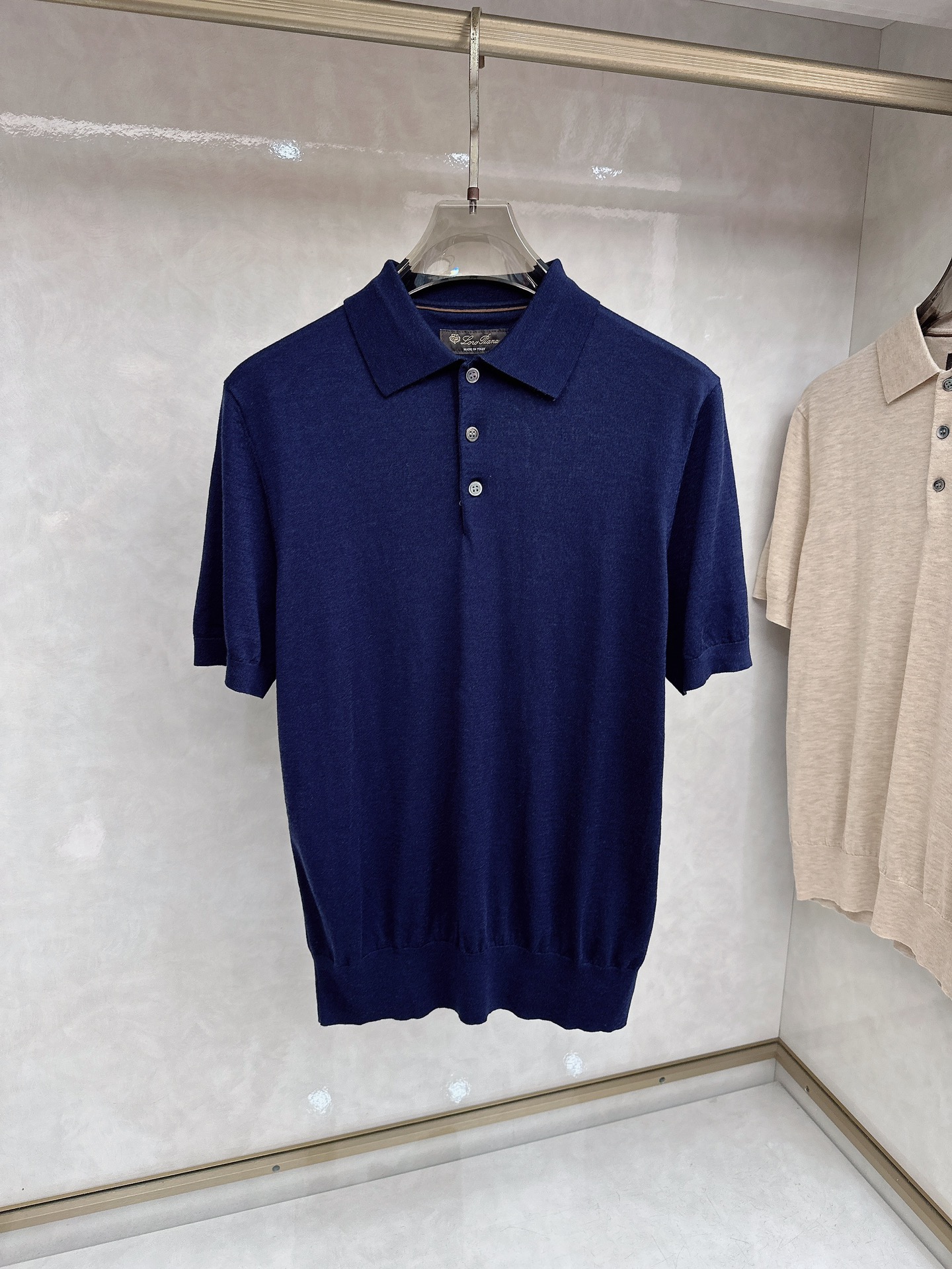 Loro piana 新款原单男士休闲针织短袖 高端定制 高端版本 时尚百搭爆款⚠️⚠️✨✨进口面料 手