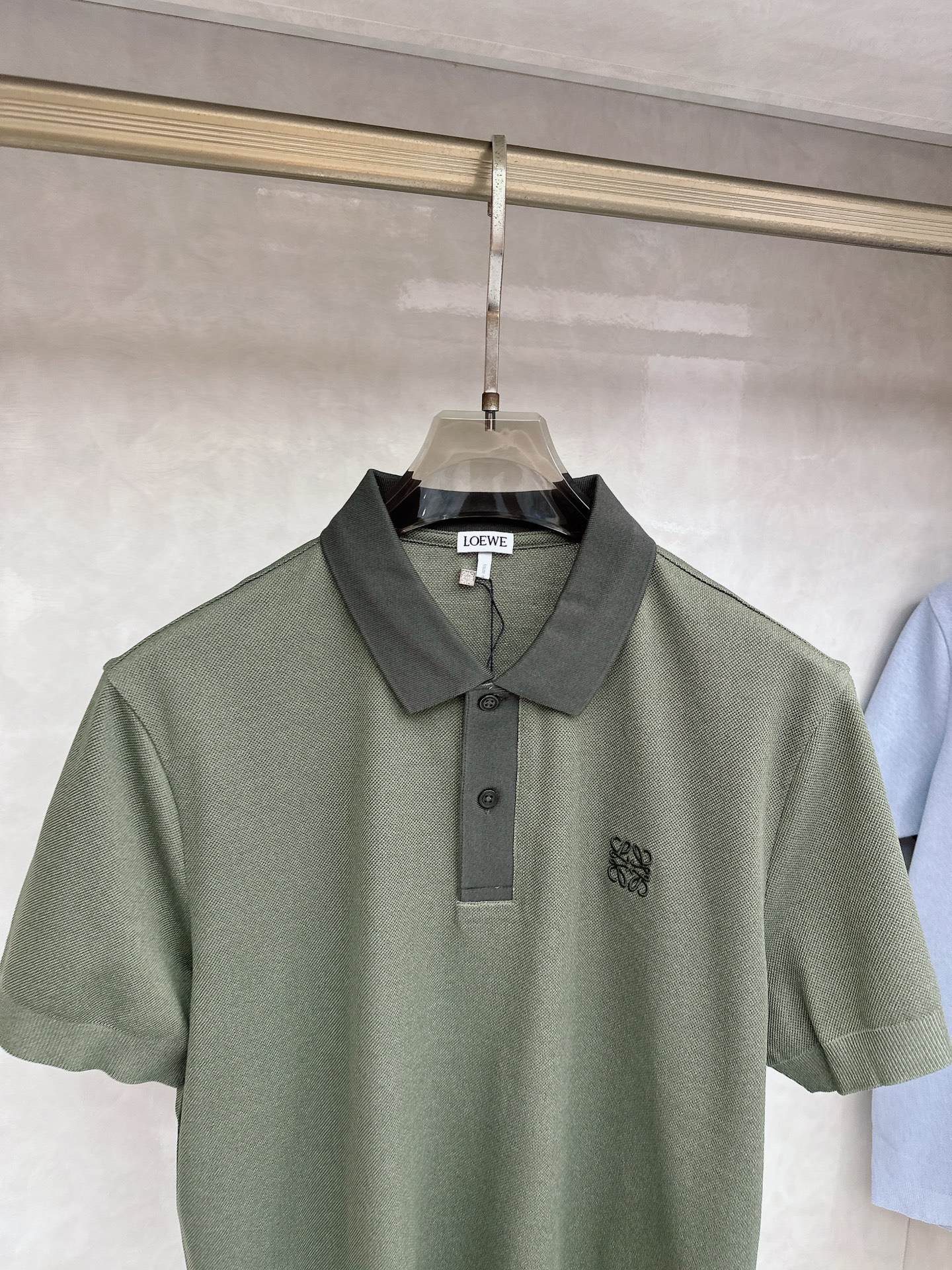 罗意威 🔥🔥高级定制 26ss春夏新款翻领POLO短袖T恤 原版定制 面料选用进口珠地棉 轻薄透气 上身