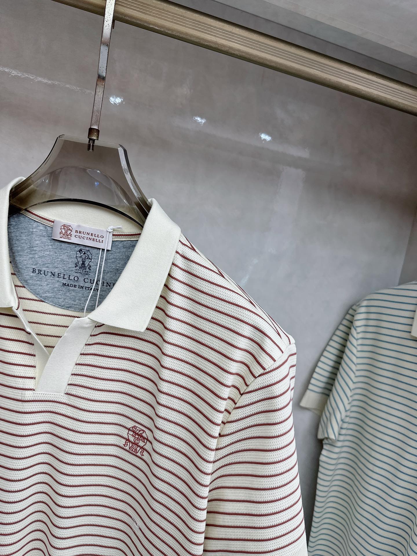 上新 26ss bc 春夏新款起脚POLO 原版定制 面料选用网眼谷波棉 轻薄透气 上身丝滑舒适 高端大