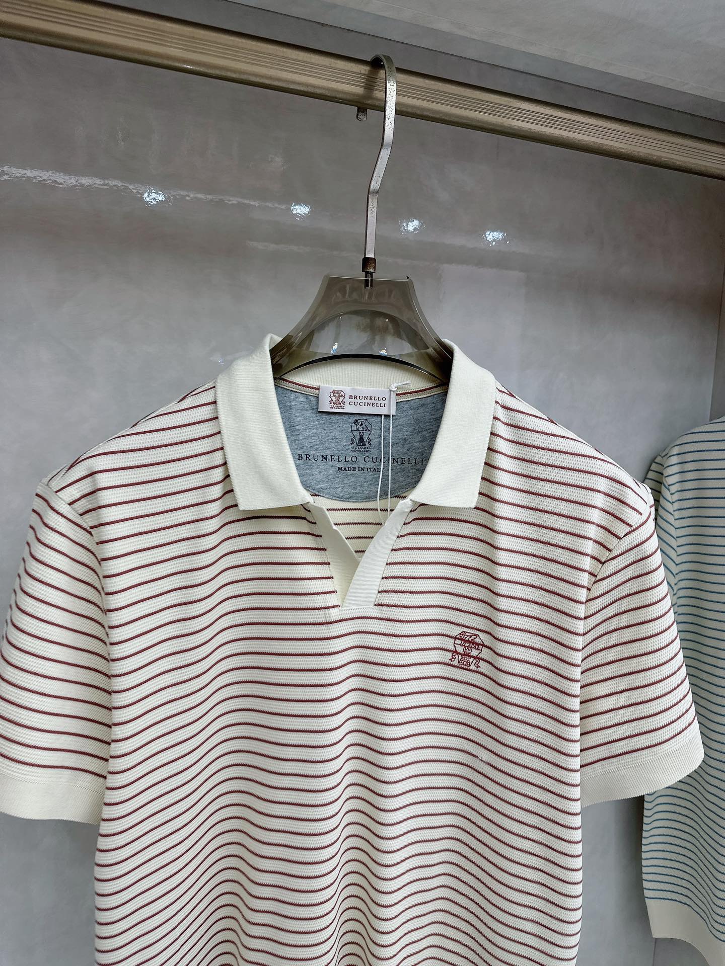 上新 26ss bc 春夏新款起脚POLO 原版定制 面料选用网眼谷波棉 轻薄透气 上身丝滑舒适 高端大