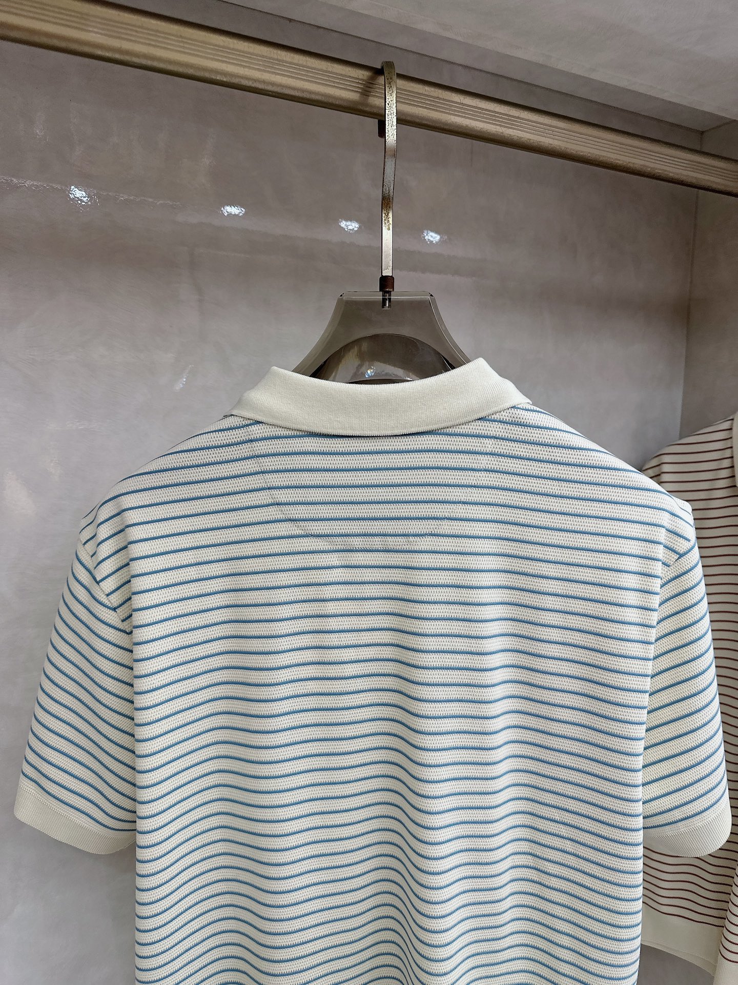 上新 26ss bc 春夏新款起脚POLO 原版定制 面料选用网眼谷波棉 轻薄透气 上身丝滑舒适 高端大