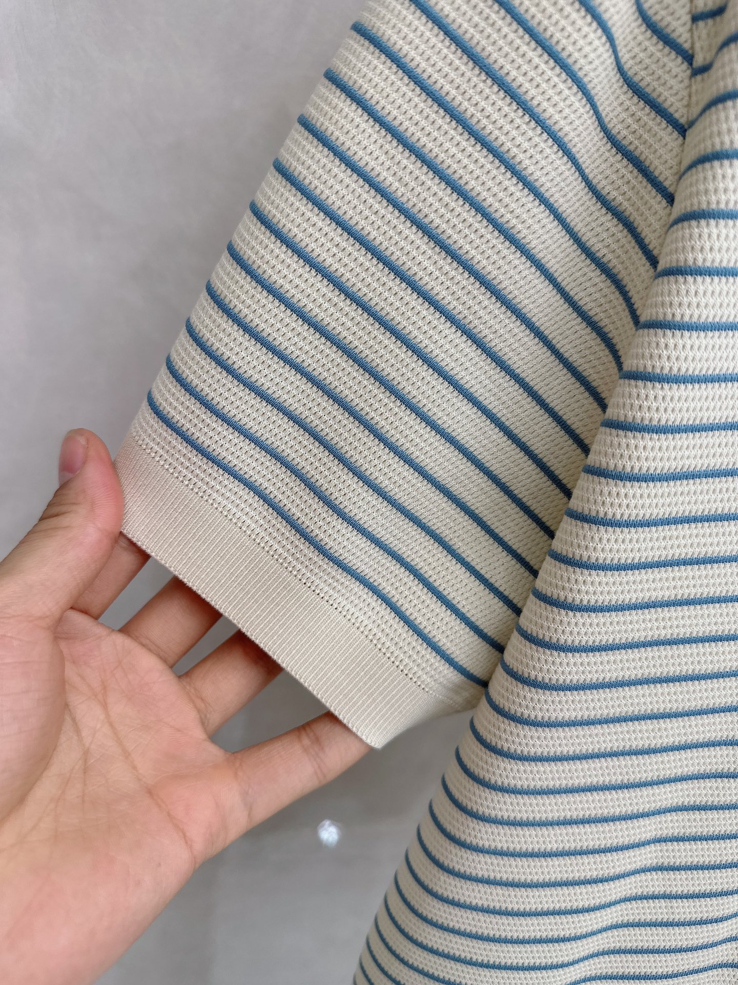 上新 26ss bc 春夏新款起脚POLO 原版定制 面料选用网眼谷波棉 轻薄透气 上身丝滑舒适 高端大