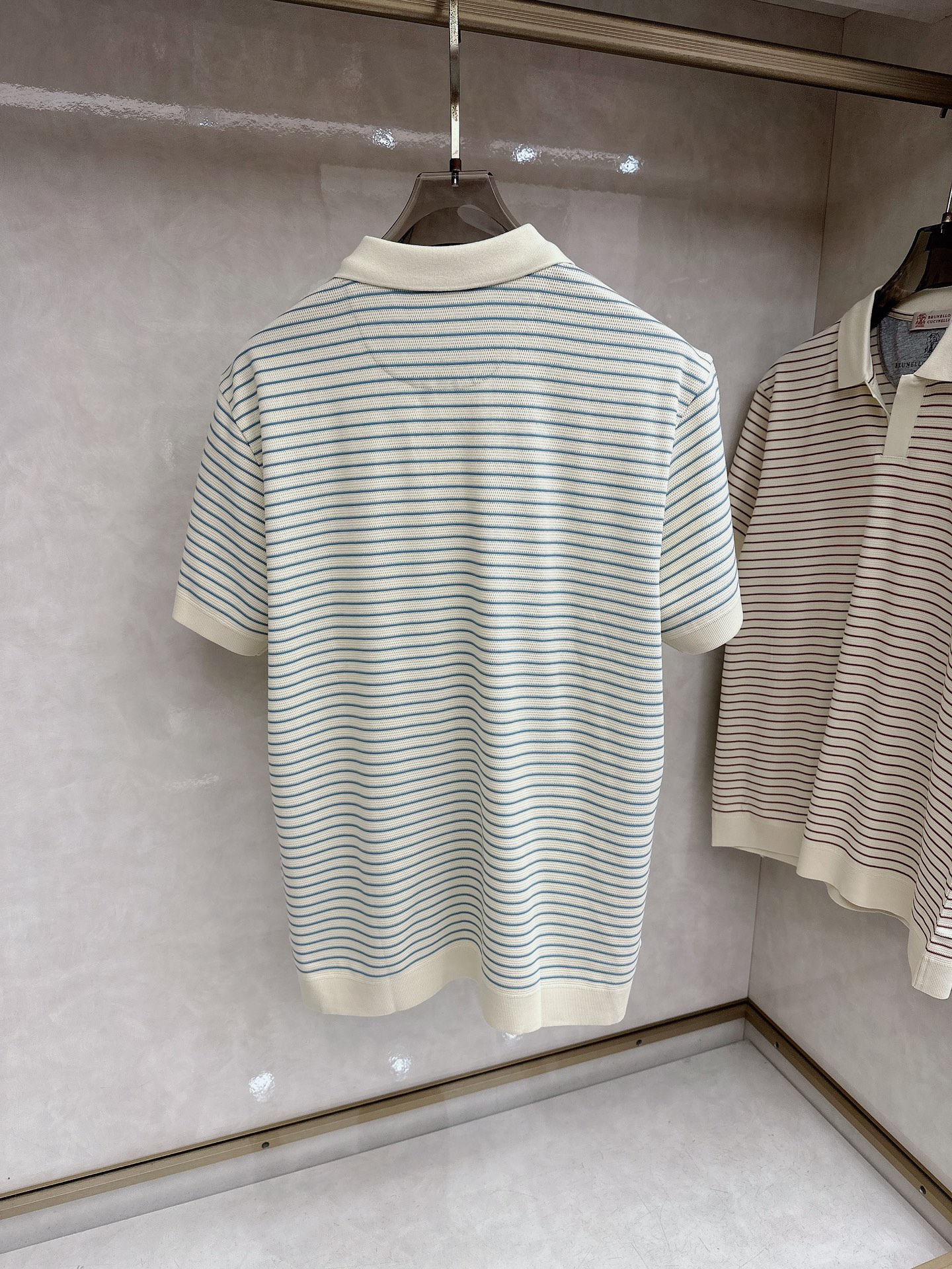 上新 26ss bc 春夏新款起脚POLO 原版定制 面料选用网眼谷波棉 轻薄透气 上身丝滑舒适 高端大