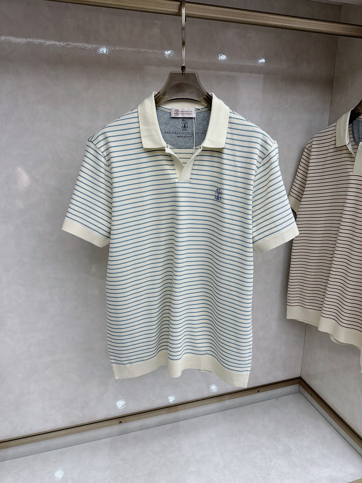上新 26ss bc 春夏新款起脚POLO 原版定制 面料选用网眼谷波棉 轻薄透气 上身丝滑舒适 高端大