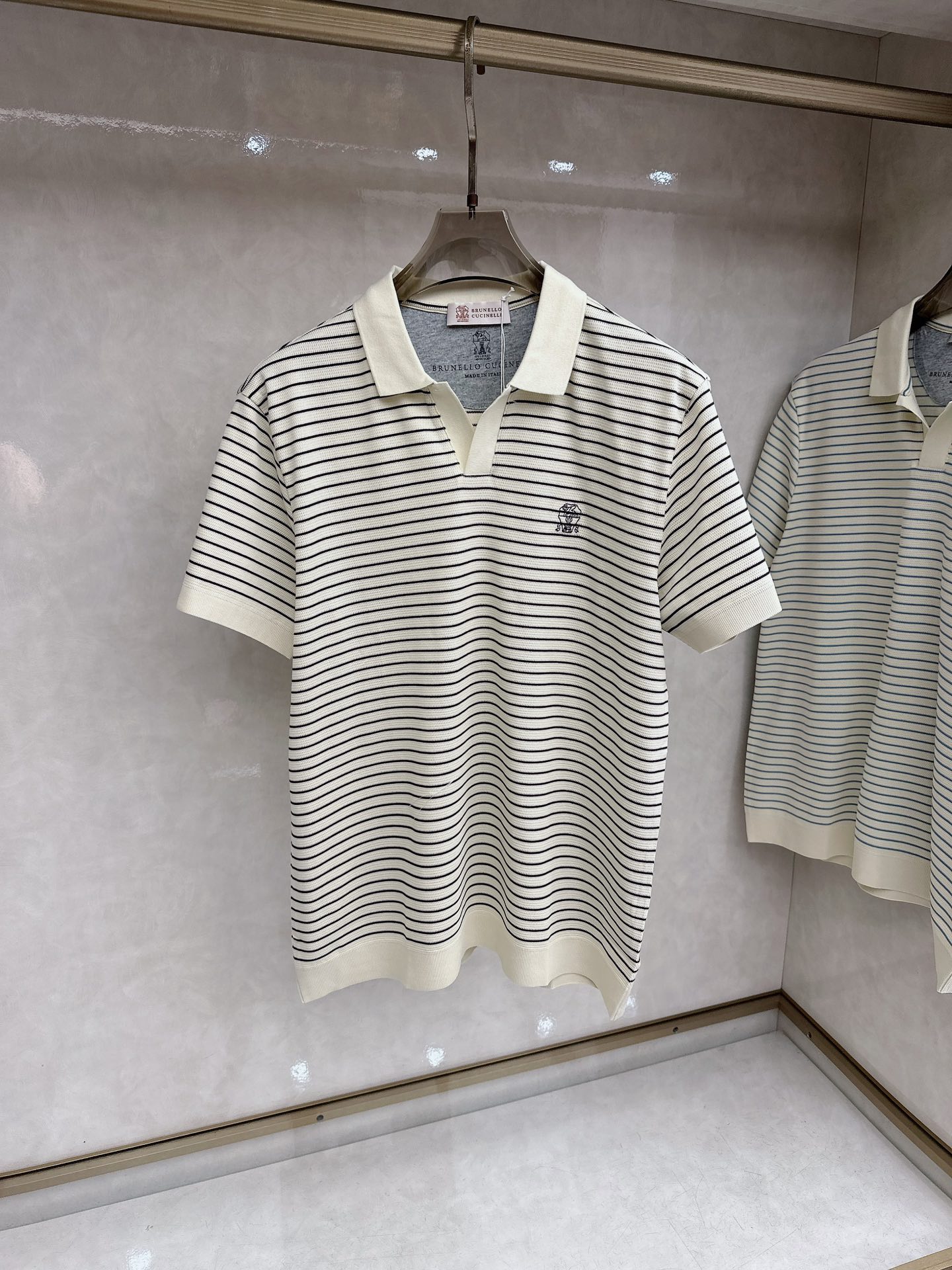 上新 26ss bc 春夏新款起脚POLO 原版定制 面料选用网眼谷波棉 轻薄透气 上身丝滑舒适 高端大