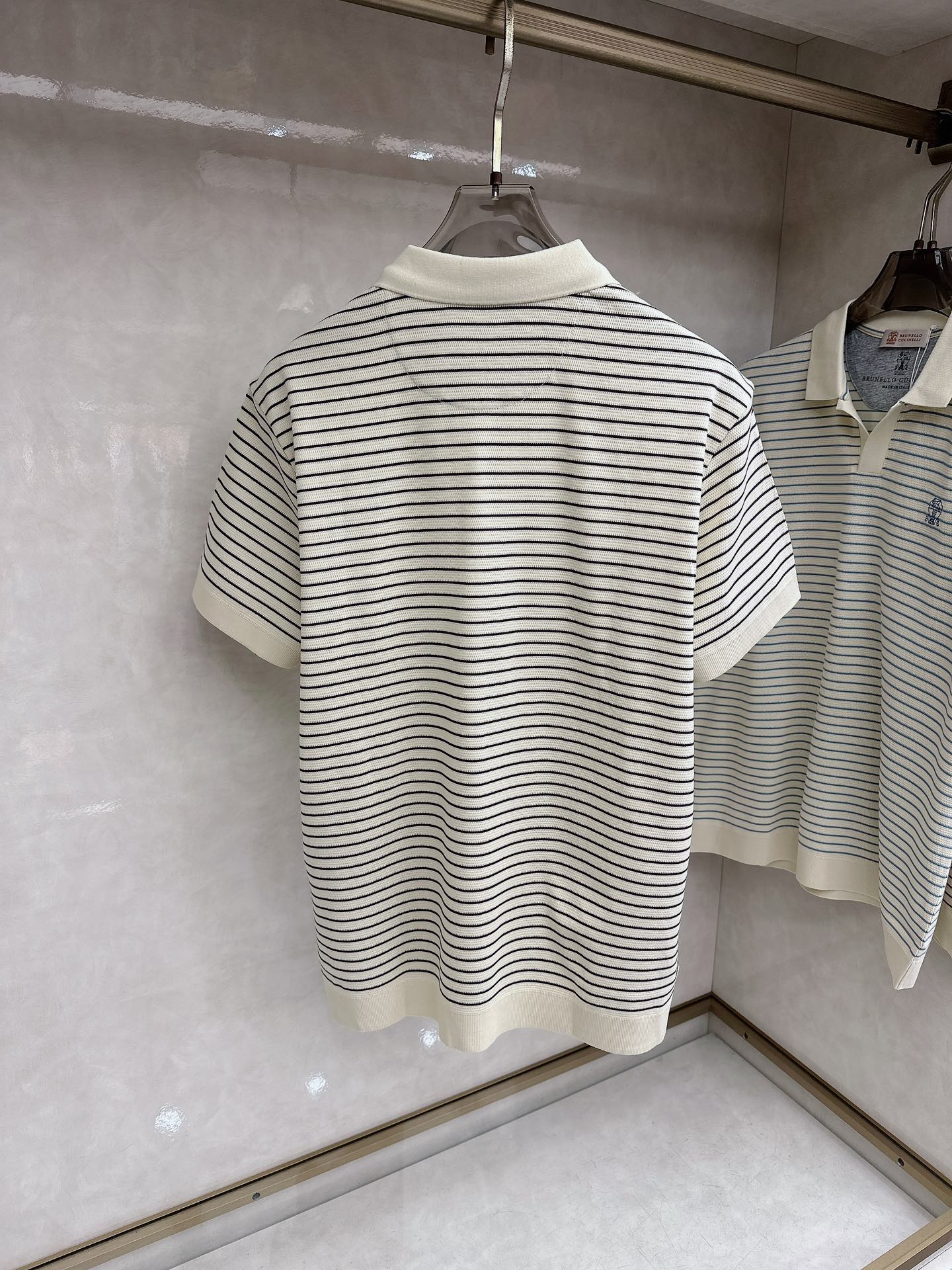 上新 26ss bc 春夏新款起脚POLO 原版定制 面料选用网眼谷波棉 轻薄透气 上身丝滑舒适 高端大