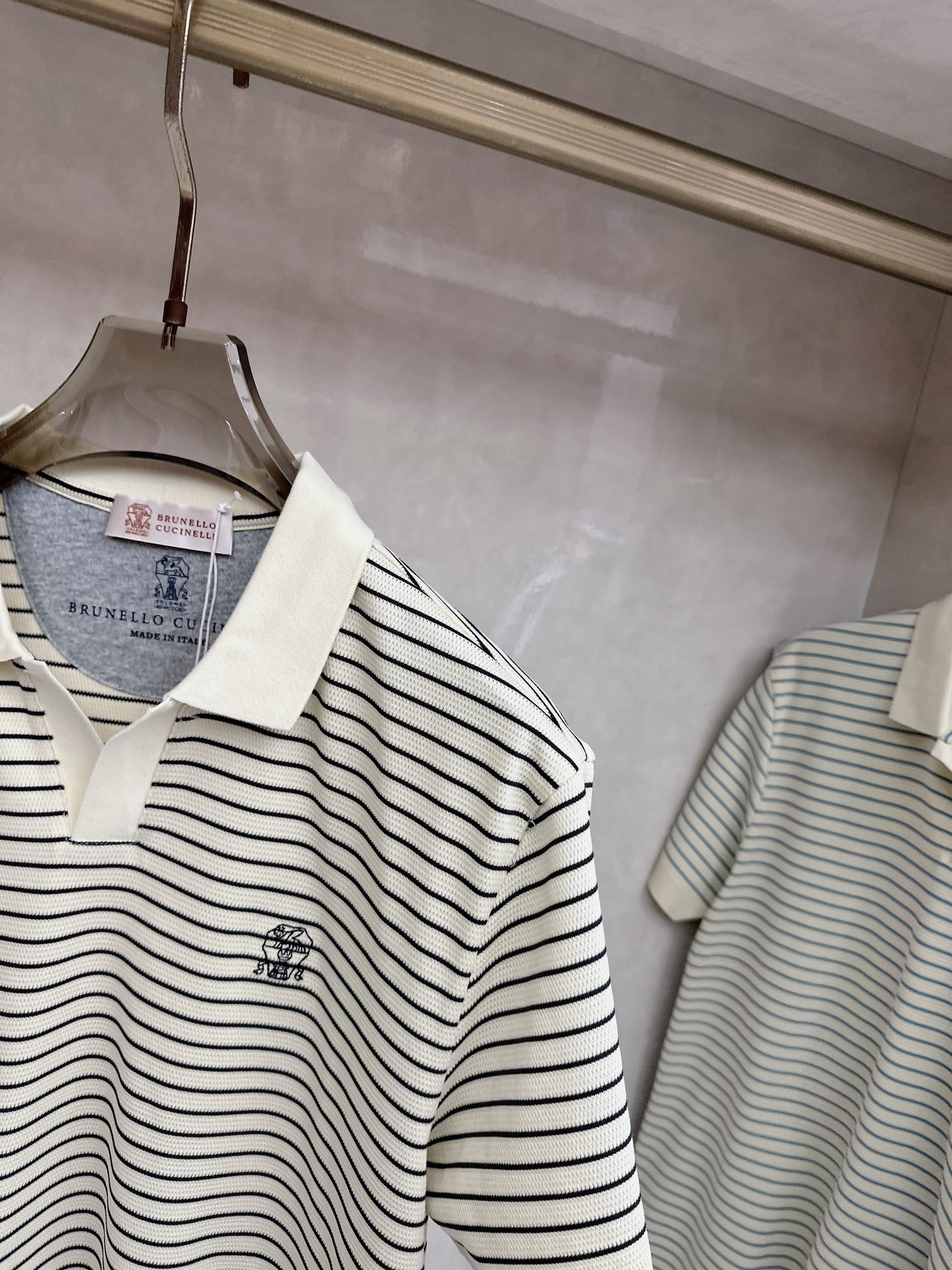 上新 26ss bc 春夏新款起脚POLO 原版定制 面料选用网眼谷波棉 轻薄透气 上身丝滑舒适 高端大