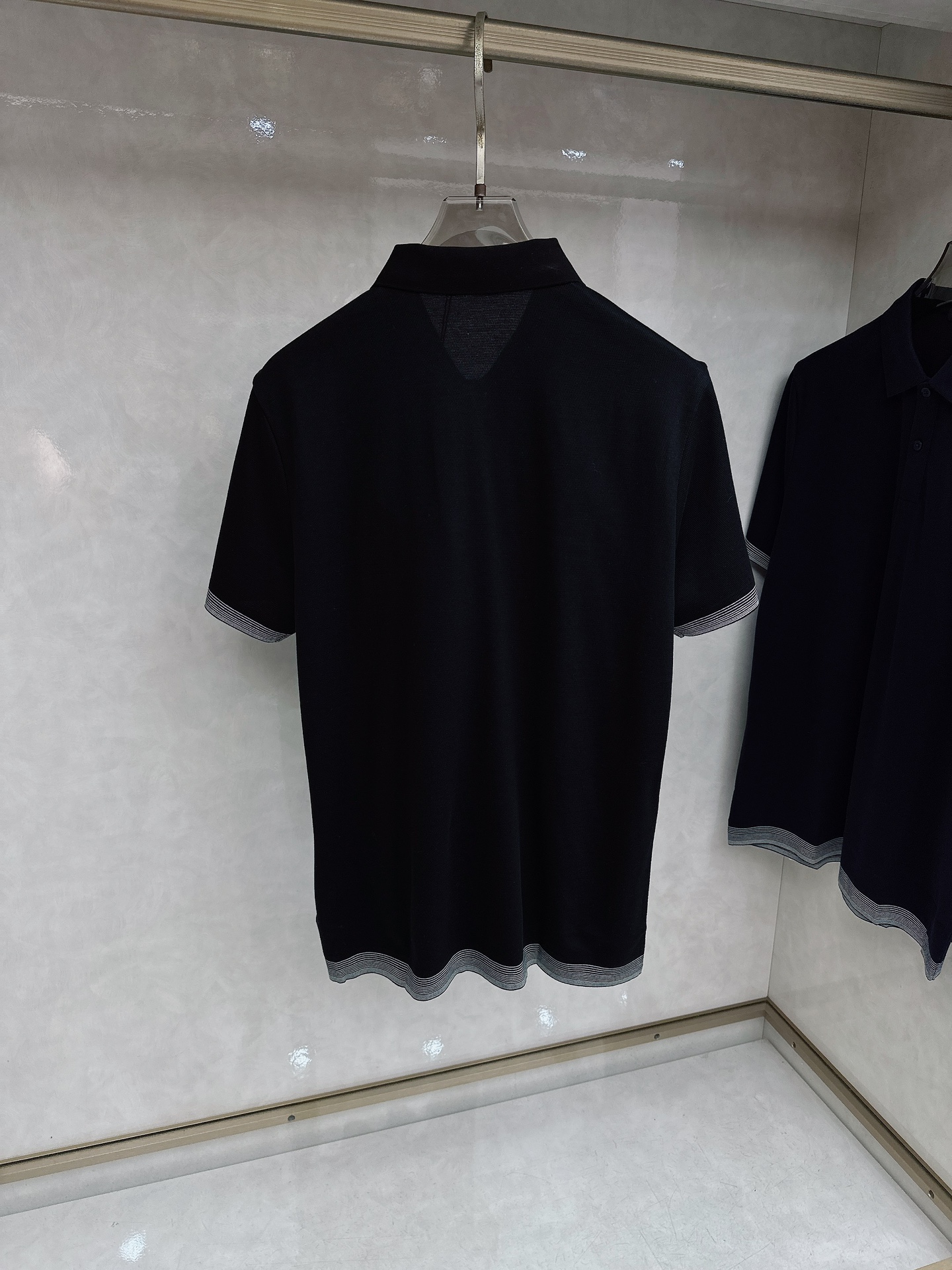 普拉达【新品全网独家 针织短袖 ‼️‼️ 2026夏季新品🆕Pr*da 男士针织刺绣🪡字母三角logo 