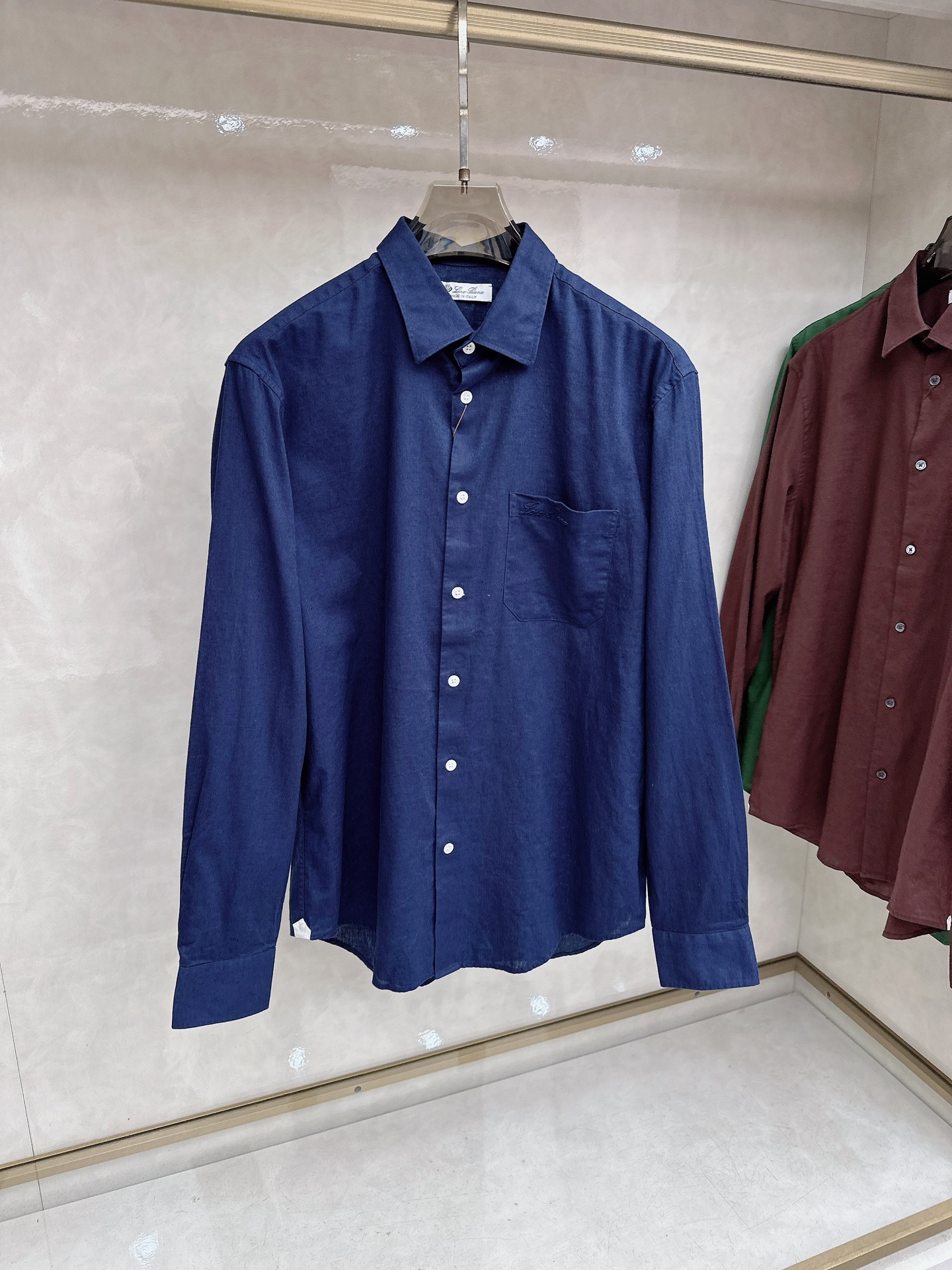 Loro piana 🆕🆕🆕【Loro Pina】诺悠翩雅 老钱新贵推荐！100%进口亚麻衬衫，色彩搭配