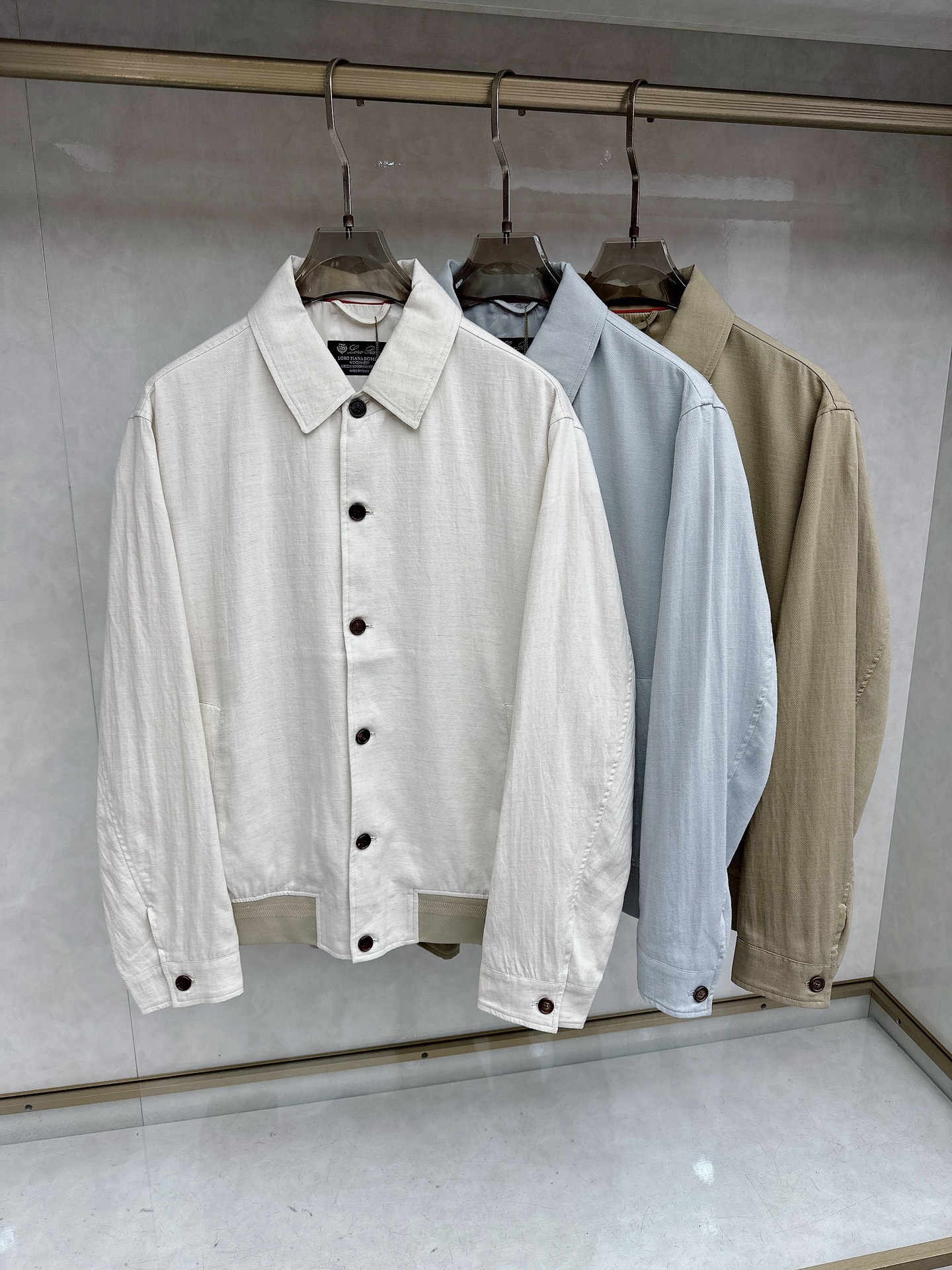 Loro piana 🆕🆕🆕【Loro Pina】诺悠翩雅 新品老钱风100%麻料夹克，轻商务的休闲之选